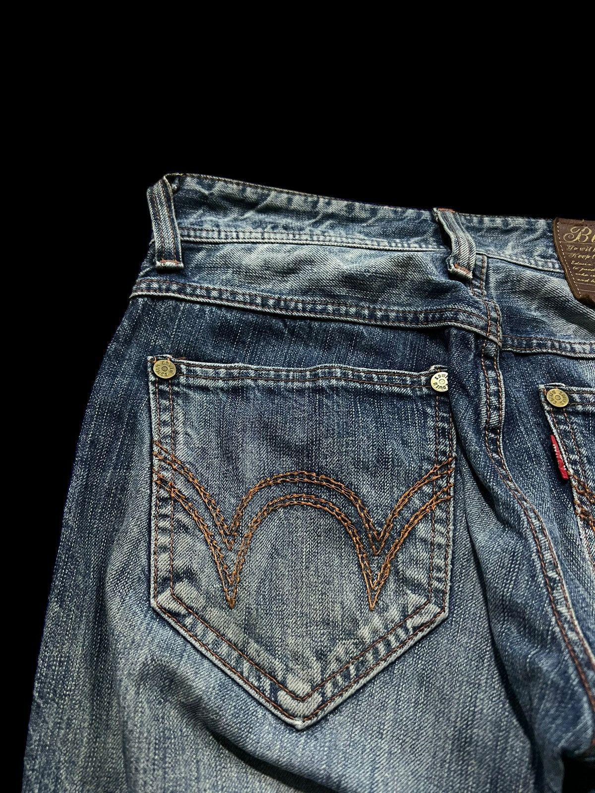 Edwin × If Six Was Nine × Seditionaries VINTAGE EDWIN 503 BLUE TRIP NICE FADED JEANS Size US 29 - 7 Thumbnail