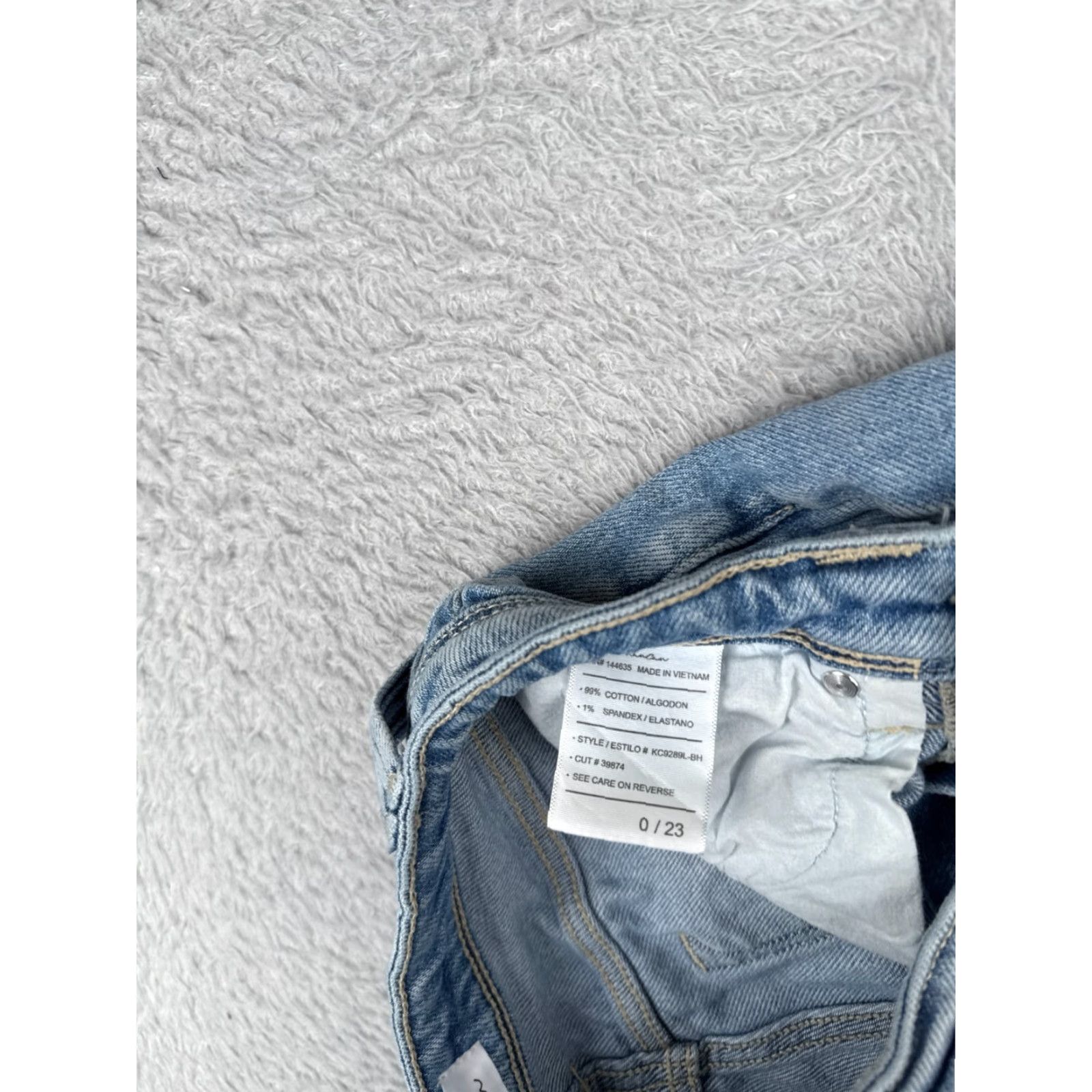 Madewell Dazy Jeans Women Jeans Wide-Leg 0 Blue Denim Mid Rise 24x27 Cotton Blend Medium Wash Madewell 5-Pocket Design Retro American Western Mens? Size 25" / US 0 / IT 36 - 7 Thumbnail