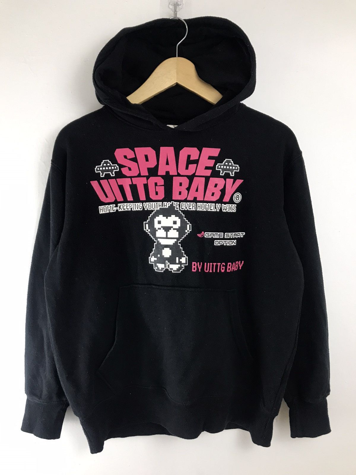 Japanese Brand × Vintage Japanese Vintage Space UITTG Baby Hoodie Size US M / EU 48-50 / 2 - 1 Thumbnail