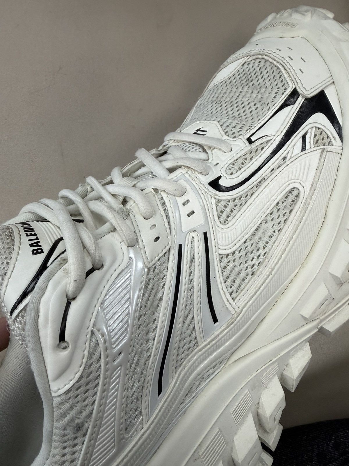 Balenciaga Defender White / Black Size US 13 / EU 46 - 6 Thumbnail