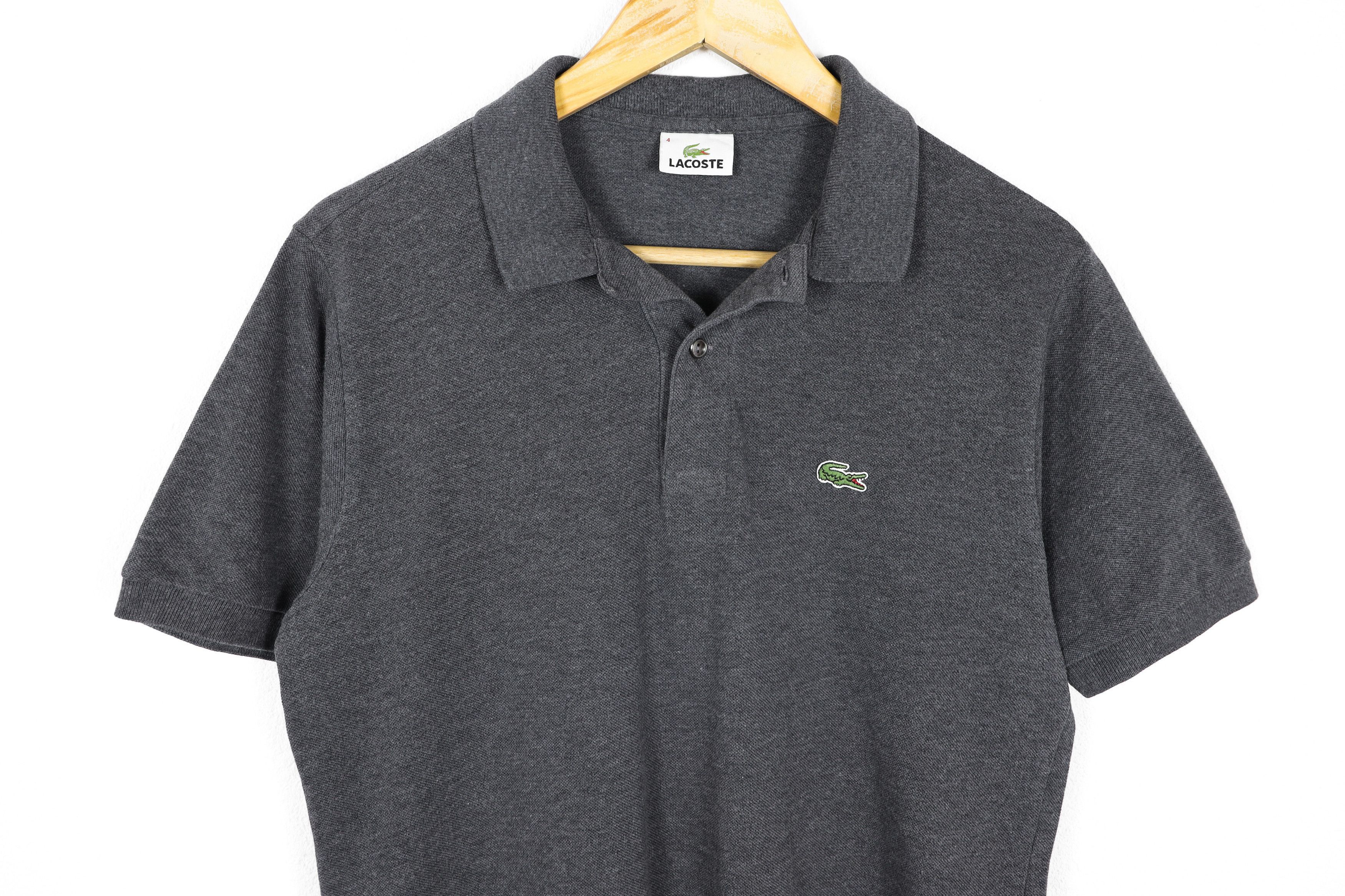 Lacoste × Vintage Vintage Lacoste Croc Logo Applique Polo Shirt 90s Y2K Size US M / EU 48-50 / 2 - 2 Thumbnail