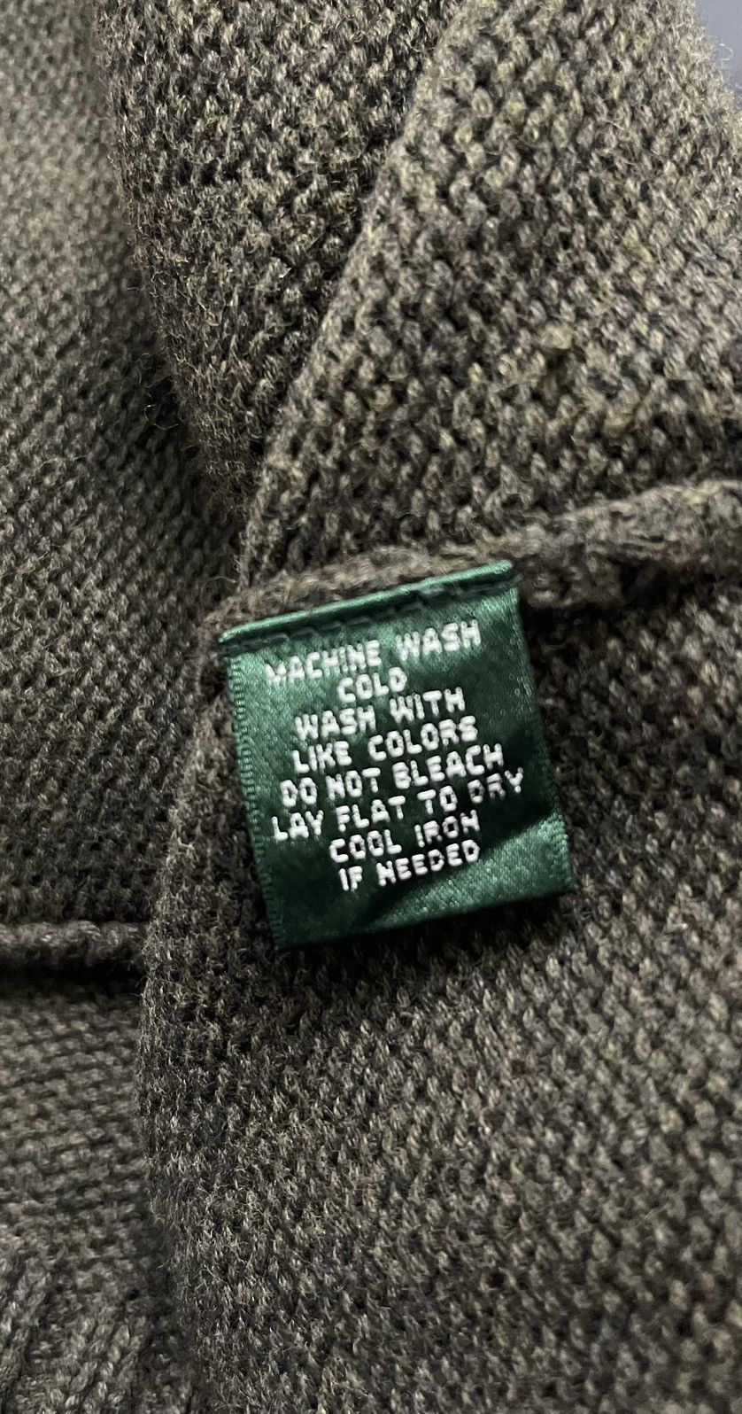Lauren Ralph Lauren Lauren Ralph Lauren Olive Sweater w/ Elbow Patches Size XL / US 12-14 / IT 48-50 - 7 Thumbnail