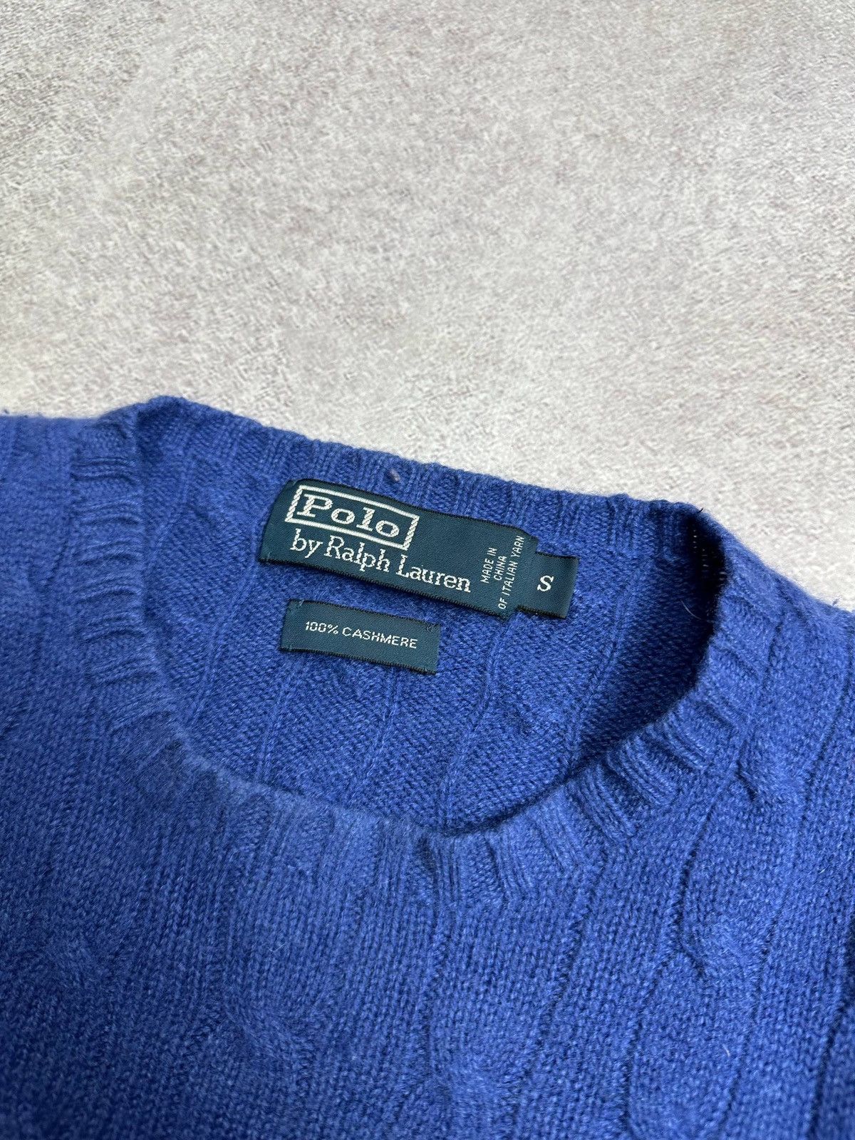Polo Ralph Lauren Vintage Polo Ralph Lauren RRL Cable Knit Mens Sweater Rare S Size US S / EU 44-46 / 1 - 3 Thumbnail
