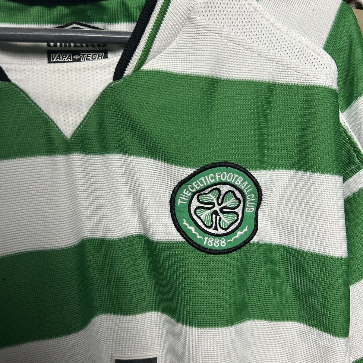 Umbro Vintage Umbro FC Celtic Home 2001 green soccer jersey size M Size US M / EU 48-50 / 2 - 4 Thumbnail