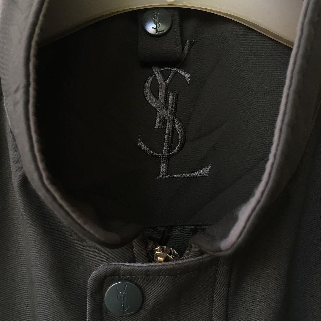 Yves Saint Laurent 💥Big Logo💥Vintage Yves Saint Laurent x Ysl Jacket Size US L / EU 52-54 / 3 - 3 Thumbnail