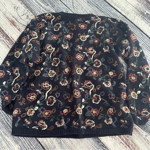 Vintage Vintage Paris Sports Club Allover Embroidered Floral Pattern Size S / US 4 / IT 40 - 3 Thumbnail