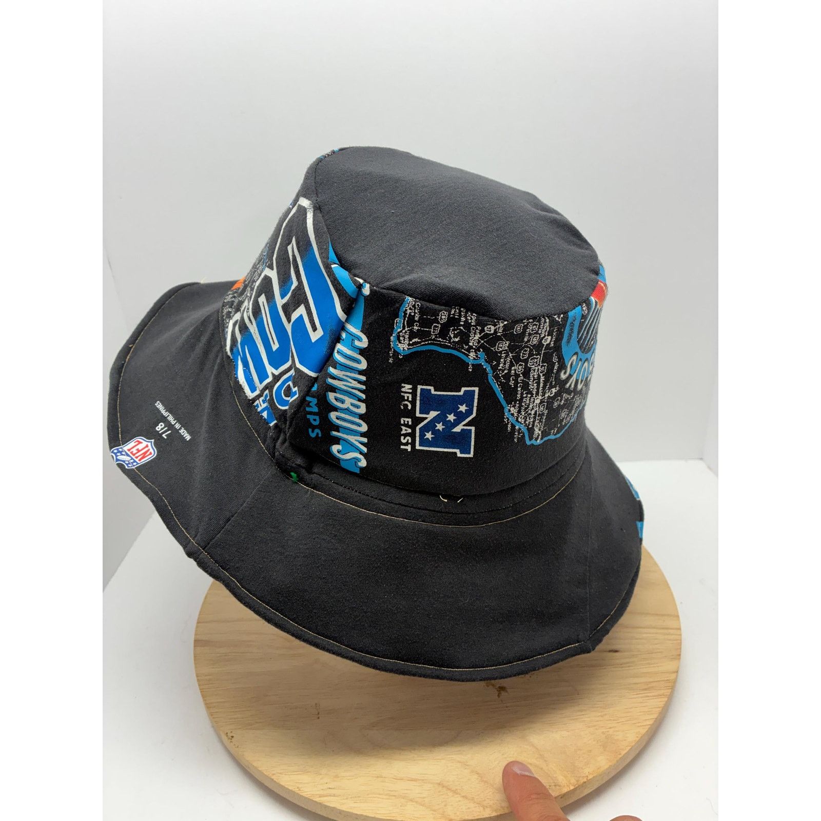 Other America's Hat — Upcycled Dallas Football Bucket Hat Size ONE SIZE - 4 Thumbnail