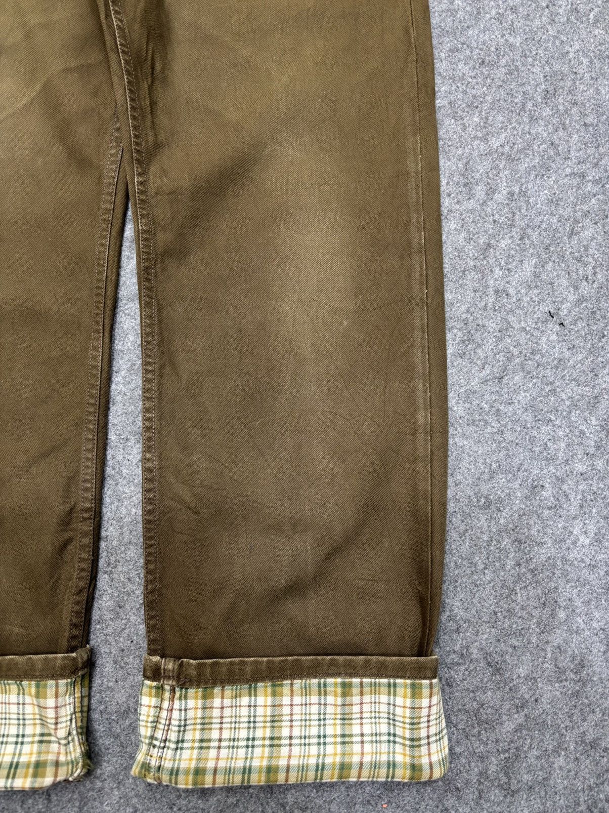Japanese Brand 💥Japan Minimalist💥Scanner Fundamental Cinch Back Denim F664 Size US 34 / EU 50 - 6 Thumbnail