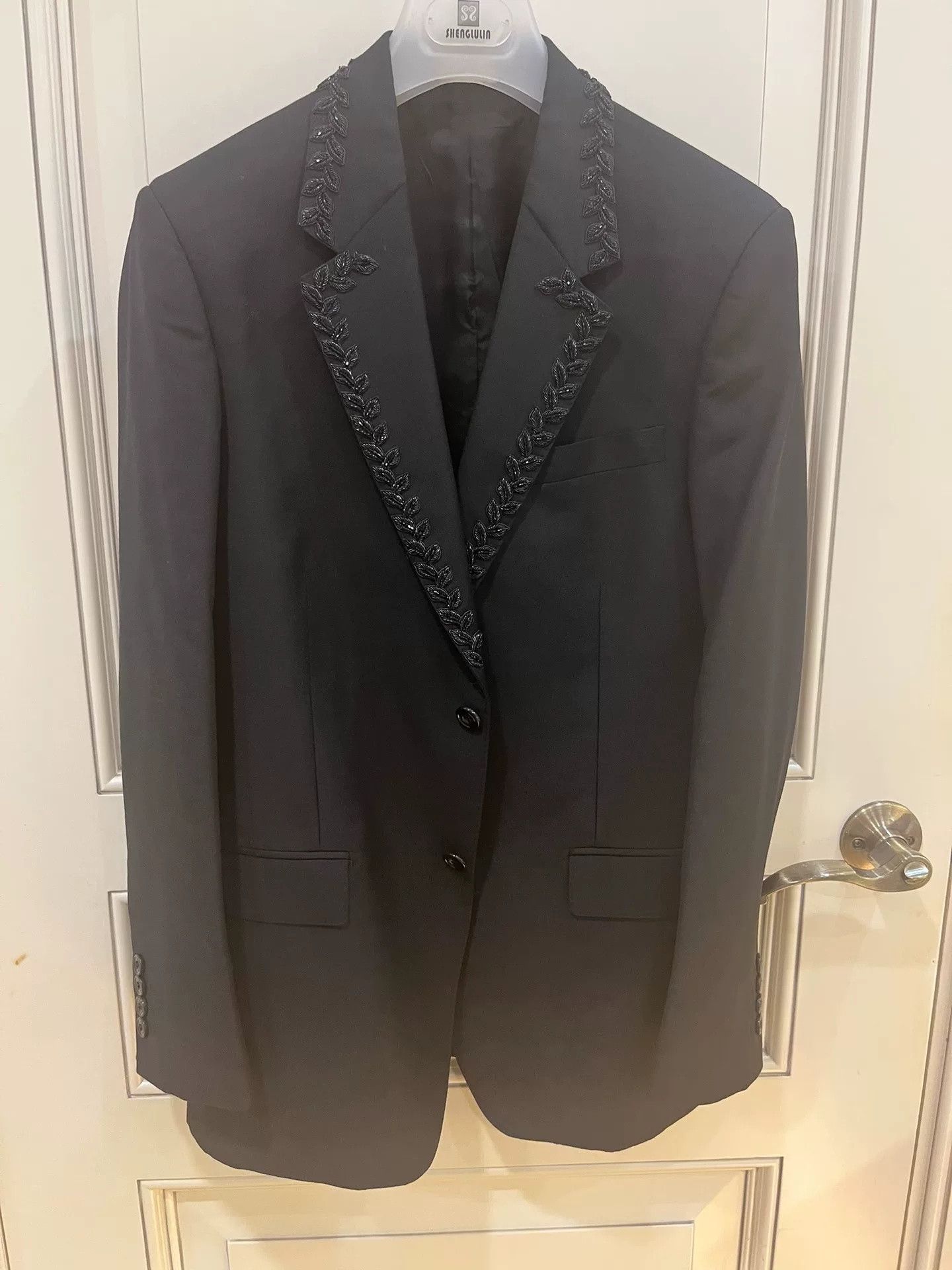Alexander McQueen Alexander McQueen Wool Beaded Blazer Size US S / EU 44-46 / 1 - 1 Thumbnail