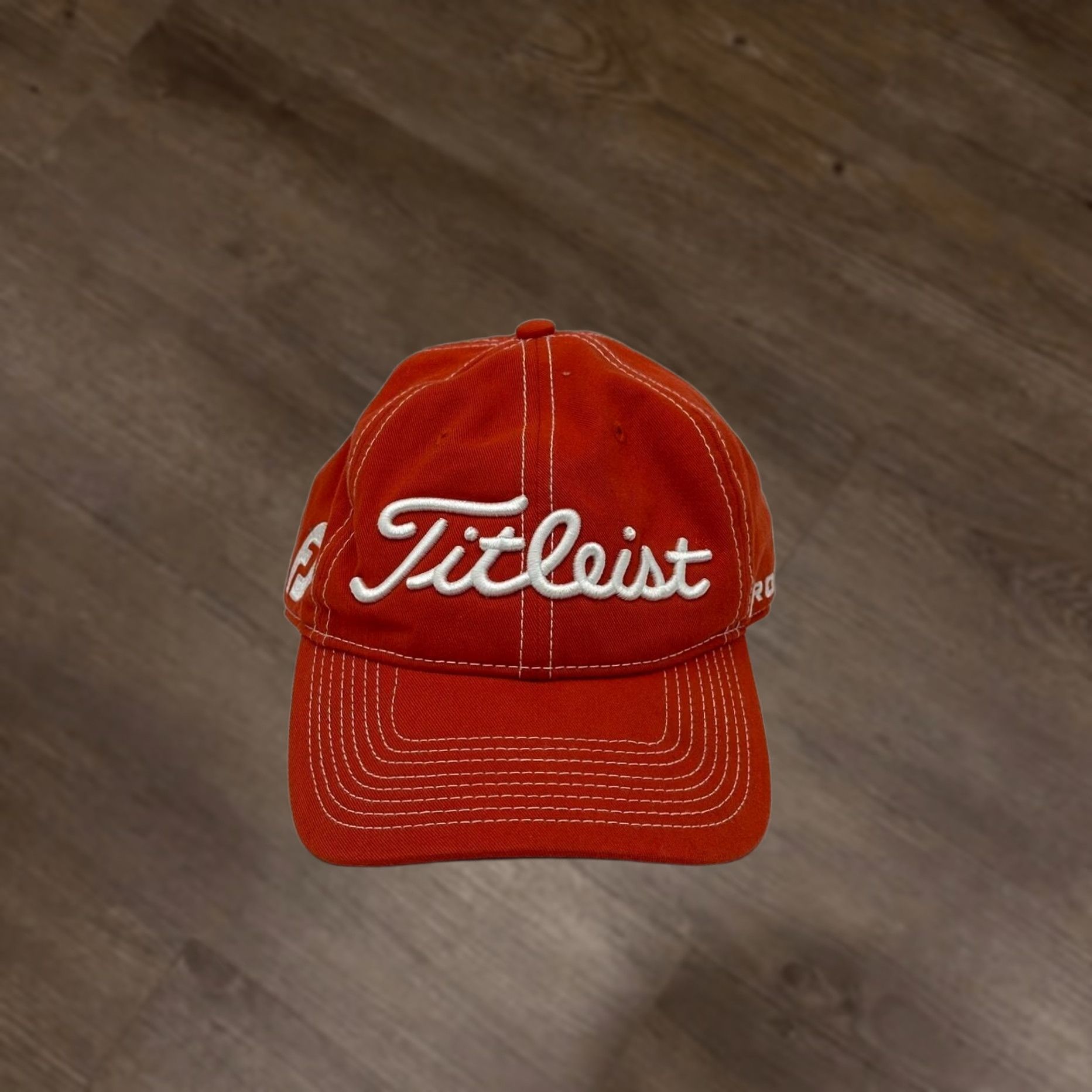 Titleist Titleist Hats Adult OSFA Pro V1 Orange Golf Cap Embroidered Athletic Sports Mens Size ONE SIZE - 1 Thumbnail