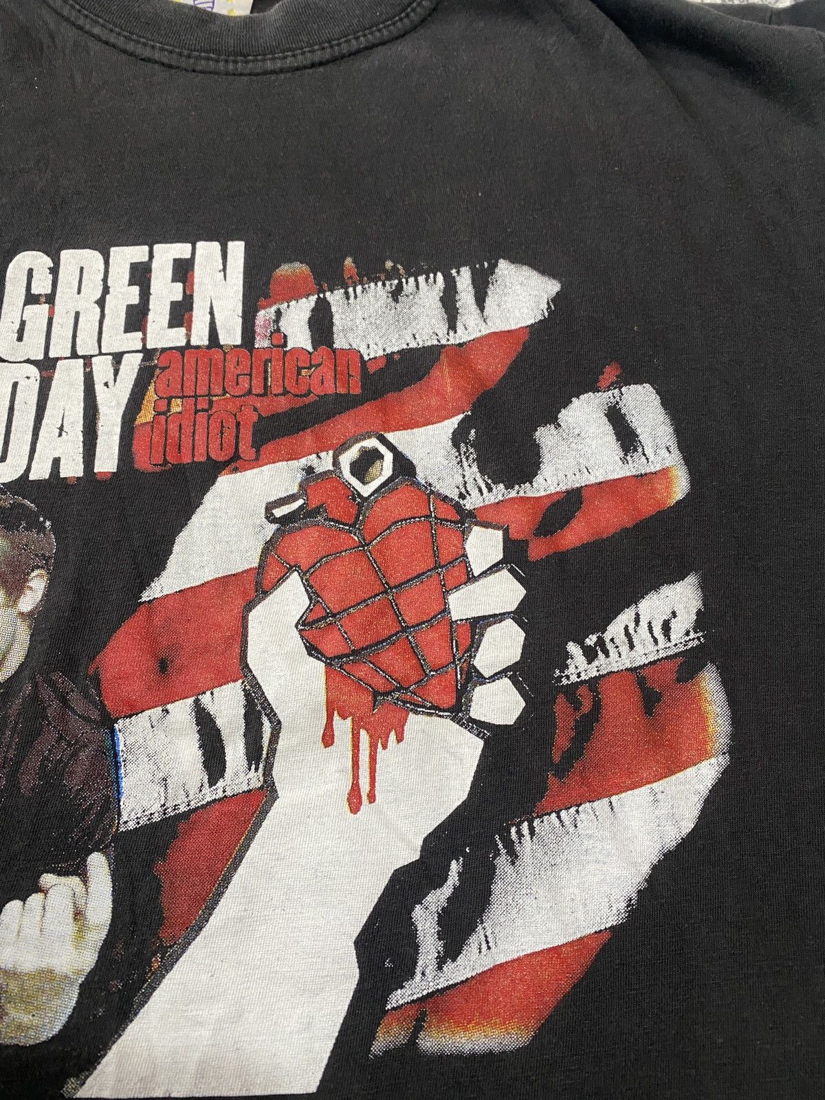 Vintage Vintage green day american idiot rare two sided tee 00s/90s Size US M / EU 48-50 / 2 - 5 Thumbnail