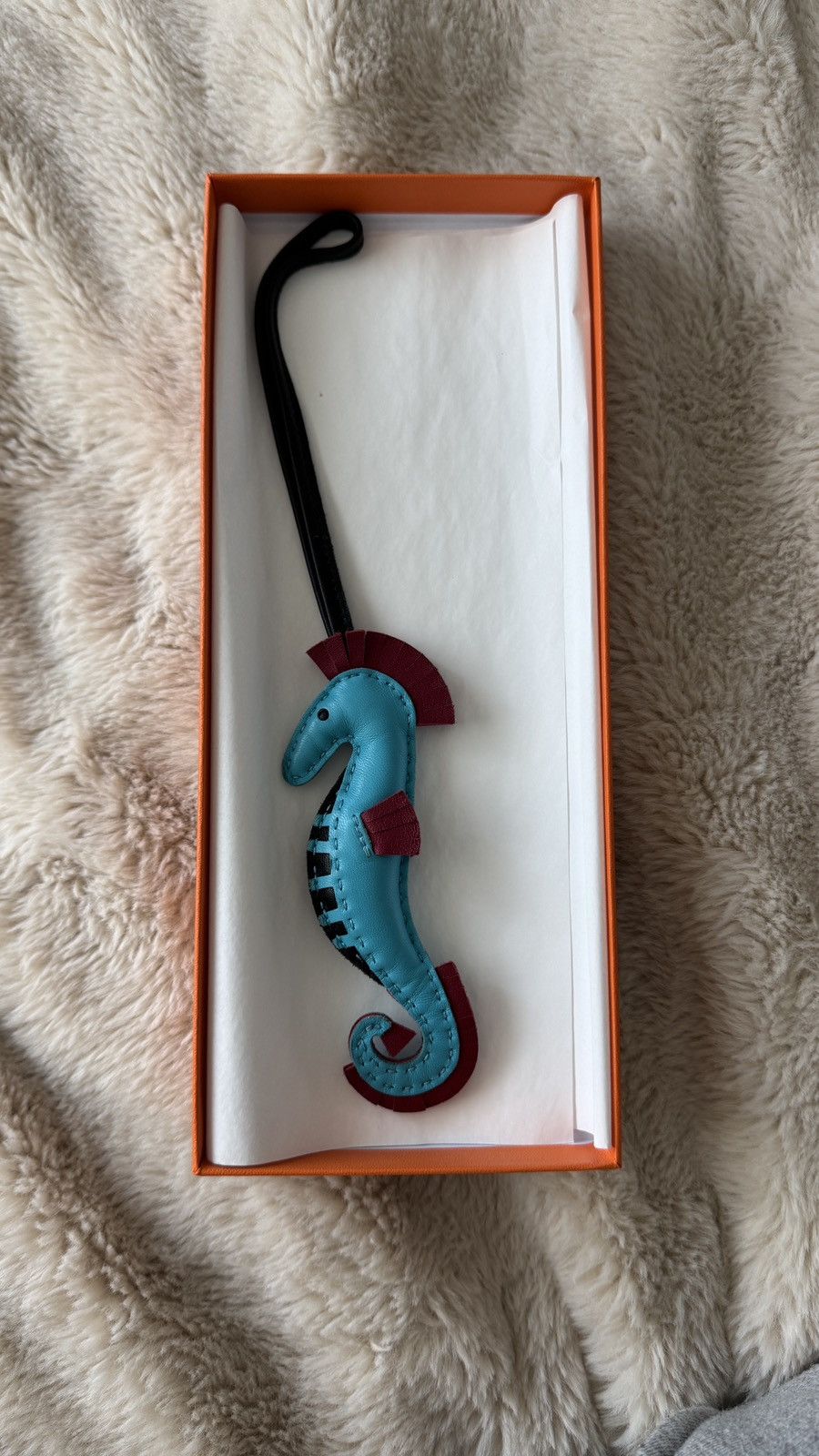 Hermes Hermes Leather Seahorse Charm Size ONE SIZE - 1 Preview