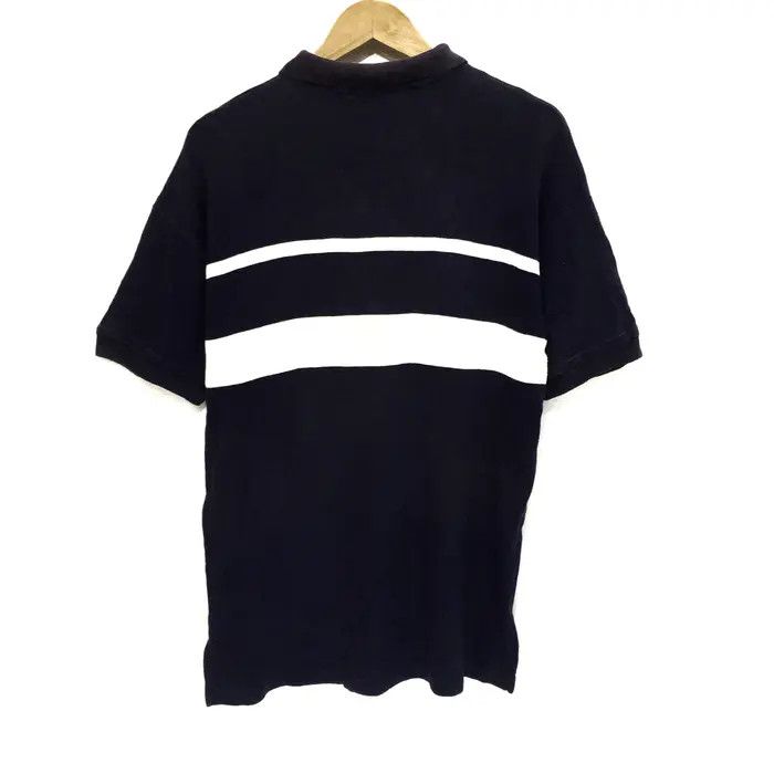 Polo Ralph Lauren Vtg POLO RALPH LAUREN Small Pony Striped Collar Tee Shirt Size US M / EU 48-50 / 2 - 6 Thumbnail