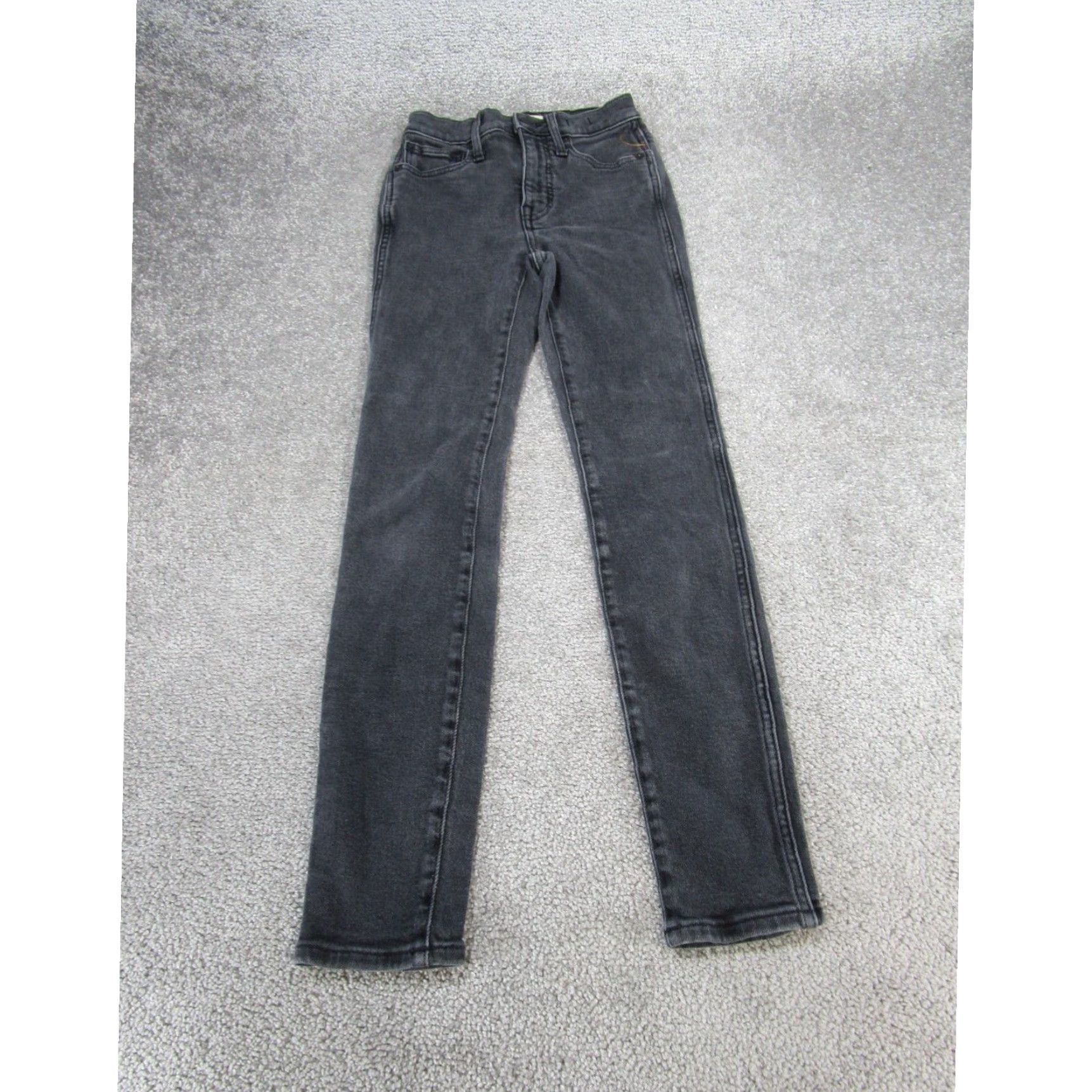 Madewell Madewell Womens Gray Skinny Jeans 24 Size 42" / US 20 - 1 Thumbnail