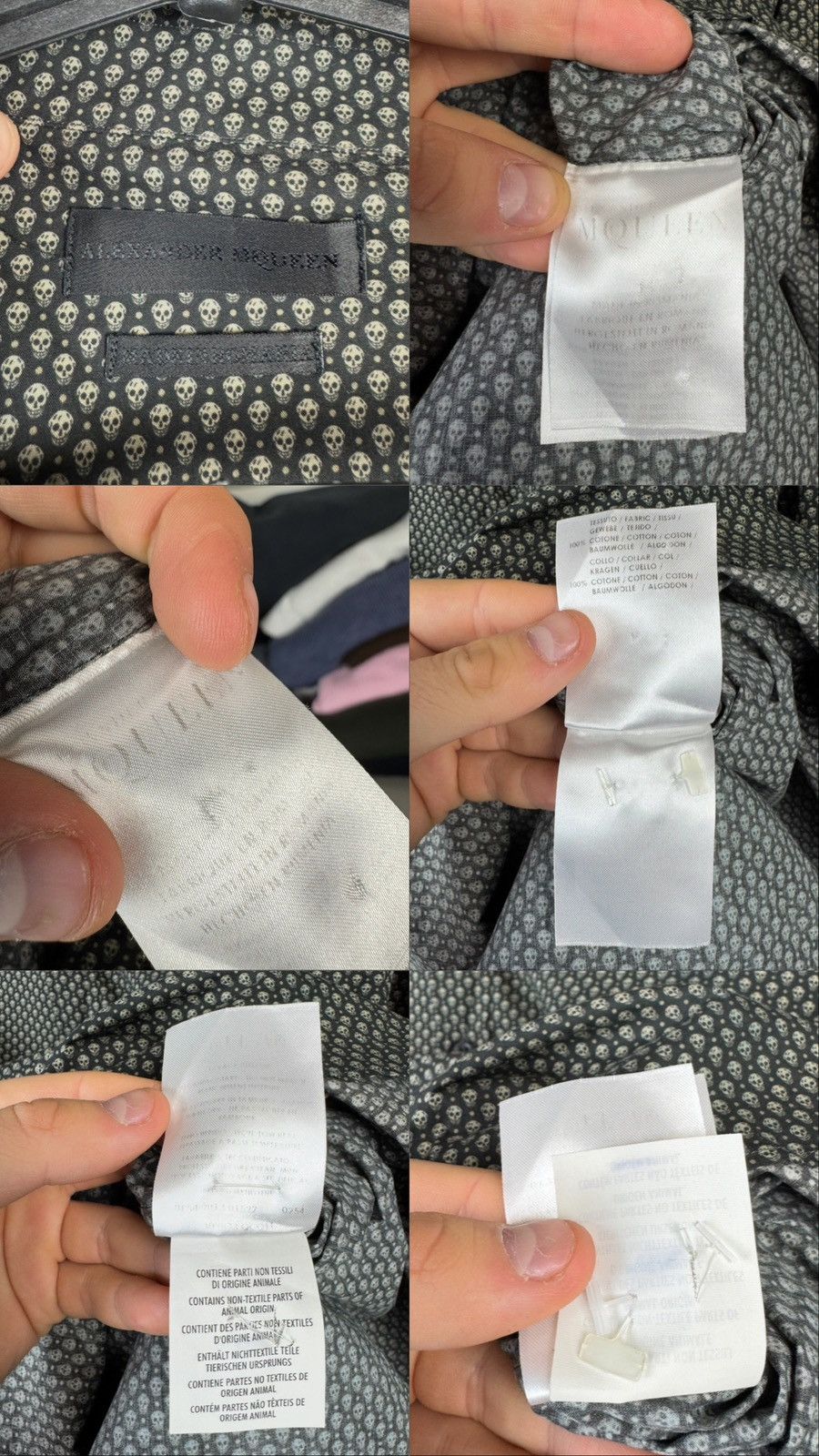 Alexander McQueen Alexander McQueen All-over Skull Monogram Shirt Size 46 IT Size US S / EU 44-46 / 1 - 13 Thumbnail