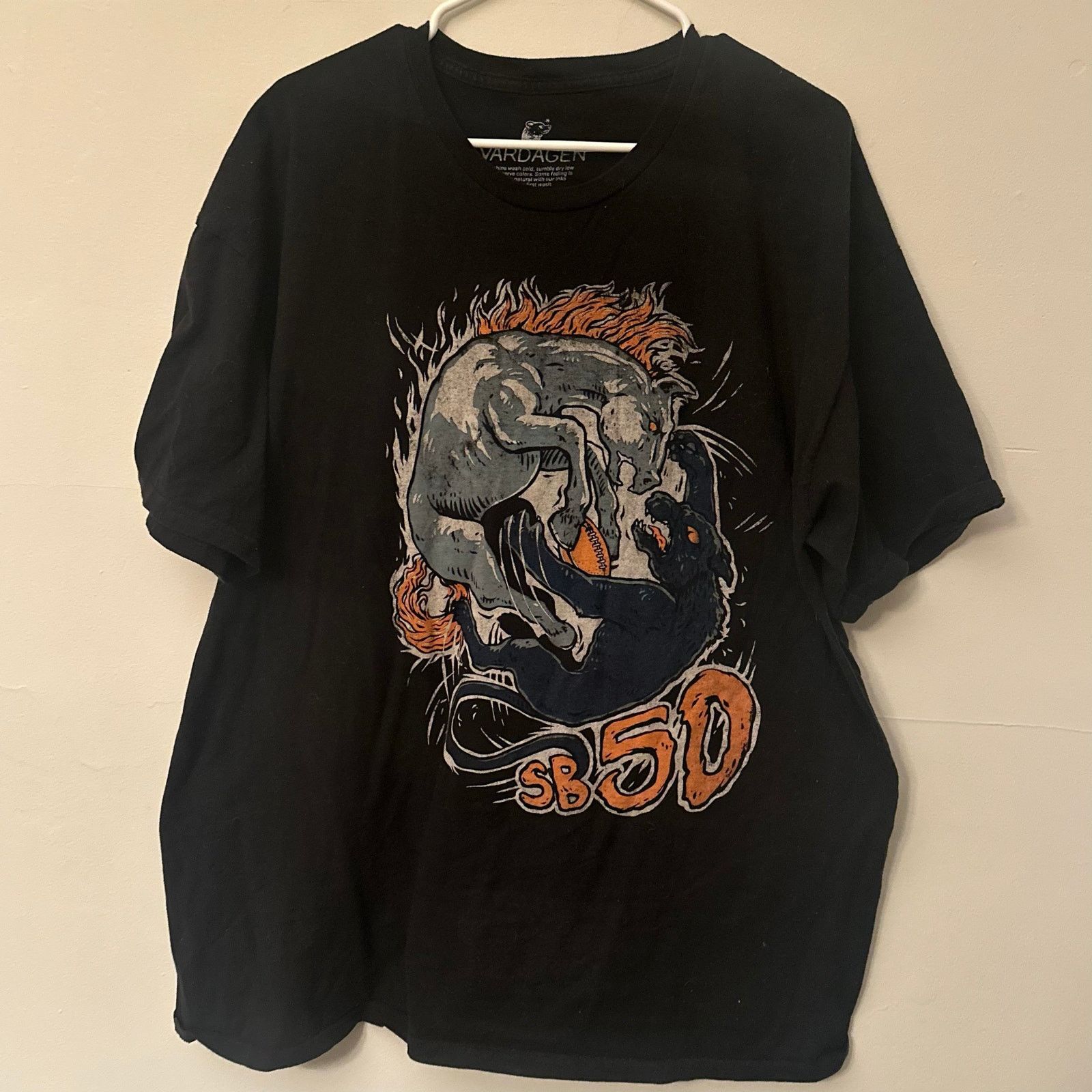 Other NFL Broncos vs panthers Super Bowl 50 Size US XXL / EU 58 / 5 - 1 Thumbnail