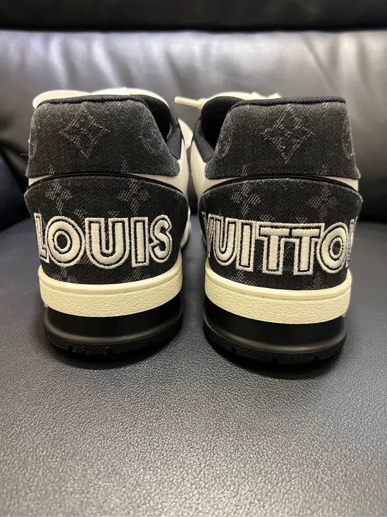 Louis Vuitton Louis Vuitton Black and white Velcro shoes Size US 8 / EU 41 - 3 Thumbnail