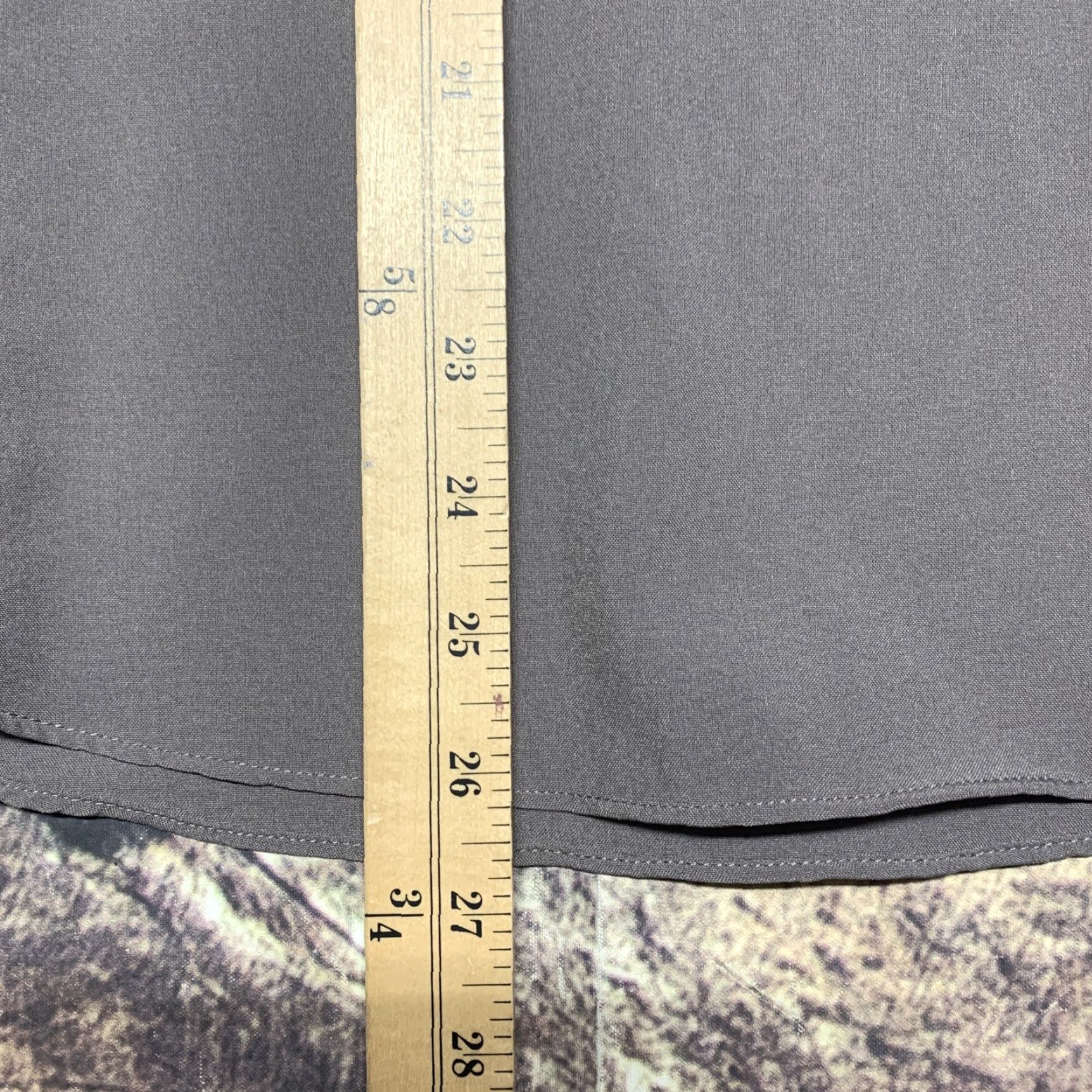 Vintage Lilac Bloom Pullover 3 Button Blouse Shirt Gray Size 2XL Long Sleeve# Size XXL / US 16-18 / IT 52-54 - 7 Thumbnail