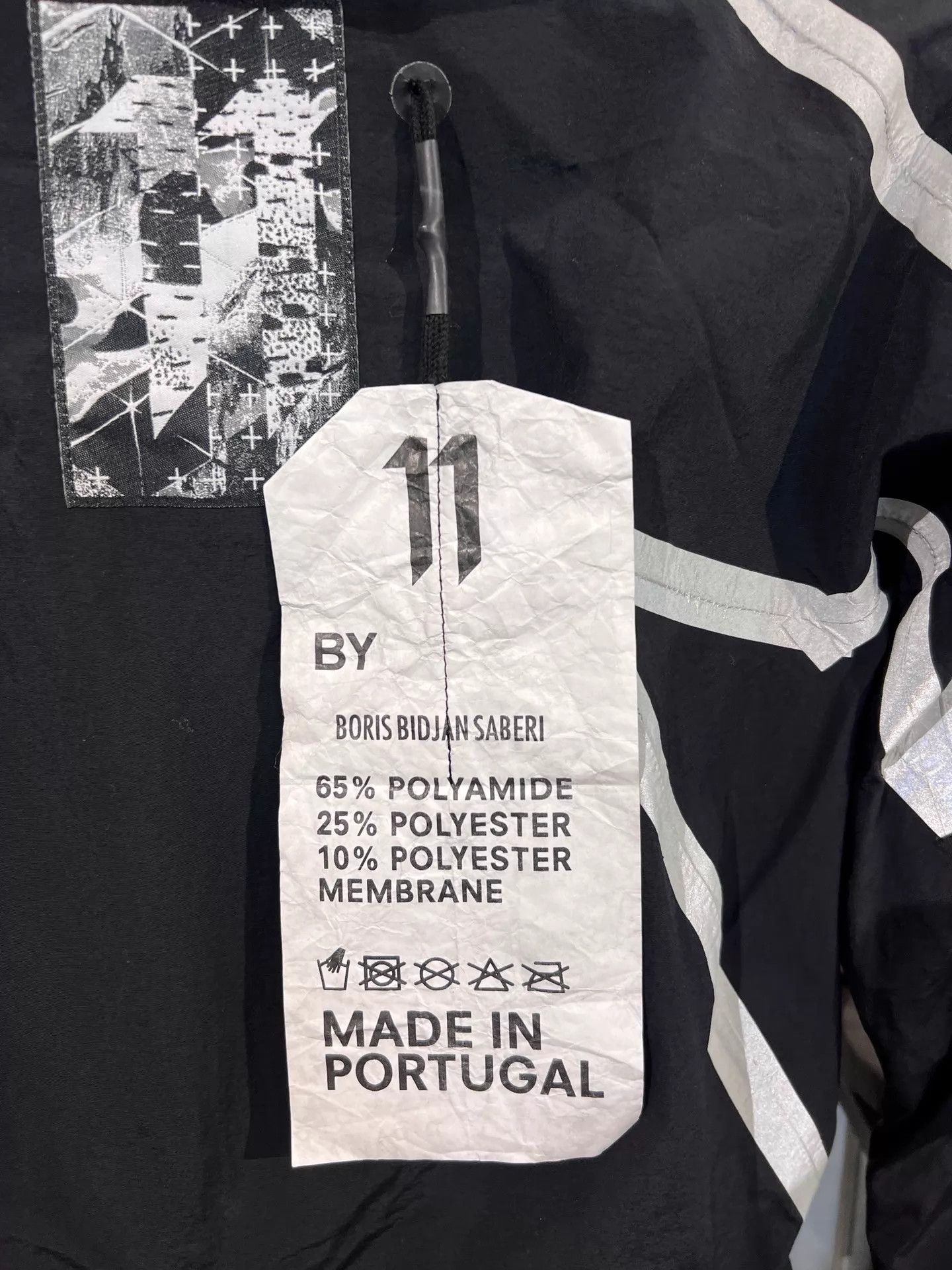 Boris Bidjan Saberi BBS 11by J2B mid 3M reflective jacket XS Size US XS / EU 42 / 0 - 4 Thumbnail