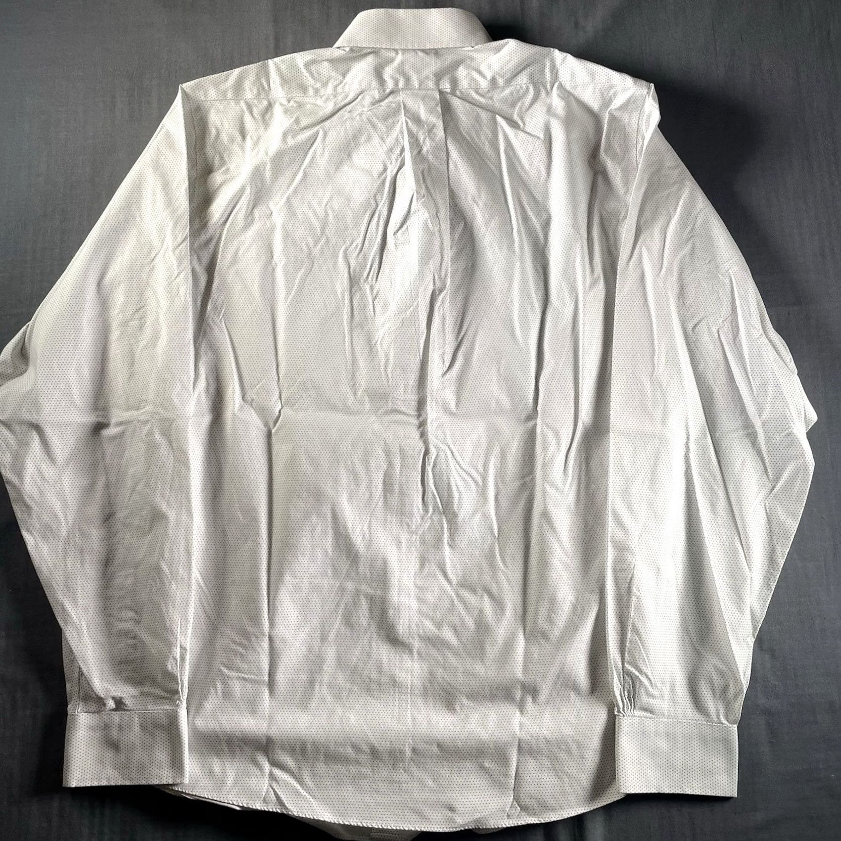 Brooks Brothers Brooks Brothers Shirt Mens Large 16 36 White Dot Pattern Regent Dress Button Up - Regular Fit, Long Sleeve, Cotton, White, Non-Iron, Machine Washable Size 42R - 5 Thumbnail