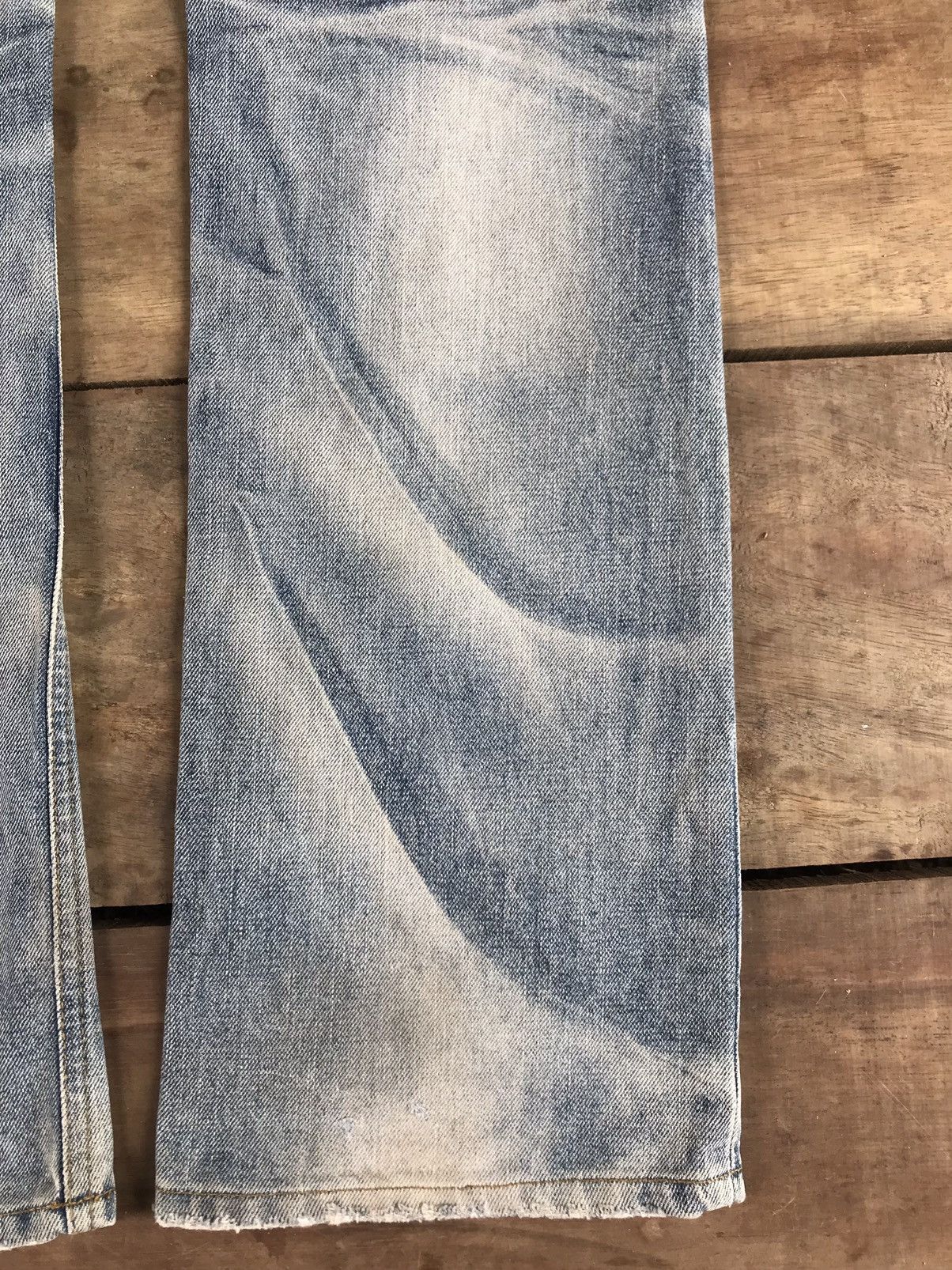 Seditionaries 💥FLARE💥90s STYLE IMPROVES SICK FADES DISTRESSED DENIM F394 Size US 32 / EU 48 - 14 Thumbnail