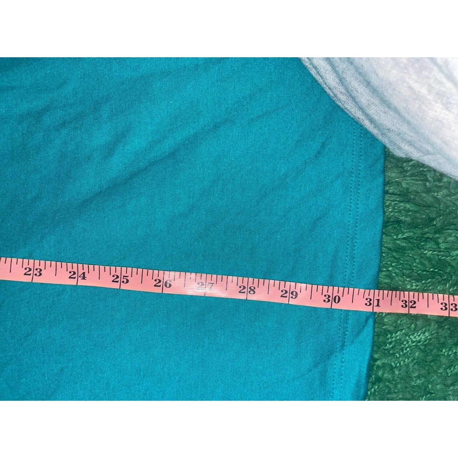 Jerzees Vintage Dad Shirt Missing A Teal Test Print Tee VTG 90s XL Size US XL / EU 56 / 4 - 7 Thumbnail