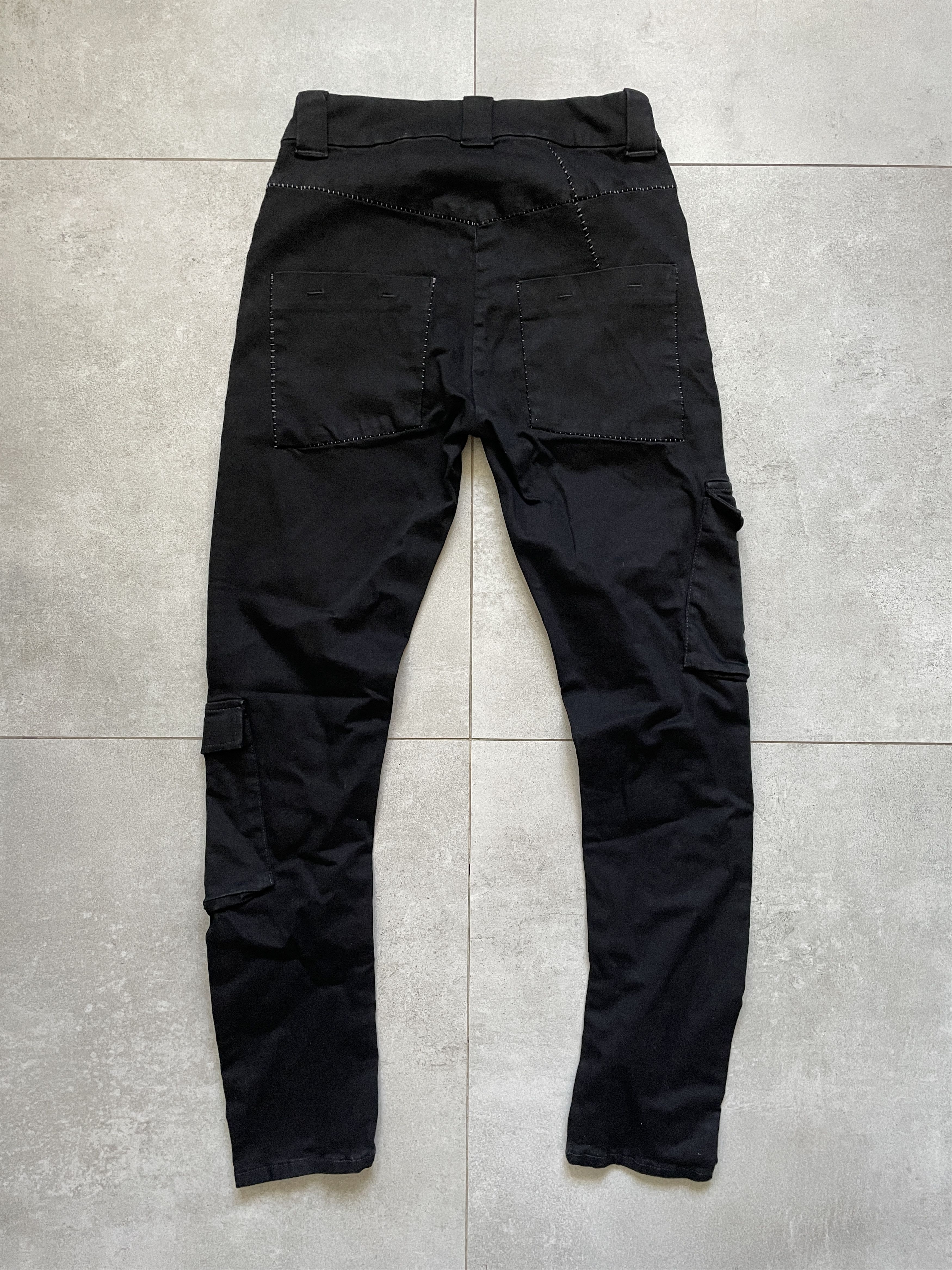Thom Krom THOM KROM CARGO MT78 DROPPED CROTCH RICK OWENS TYPE PANTS Size US 31 - 2 Thumbnail