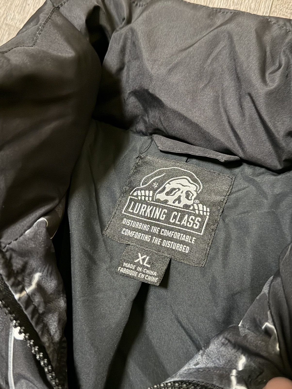 Lurking Class Lurking Class Sketchy Tank Terminator Skeleton Puffer Jacket Size US XL / EU 56 / 4 - 5 Thumbnail