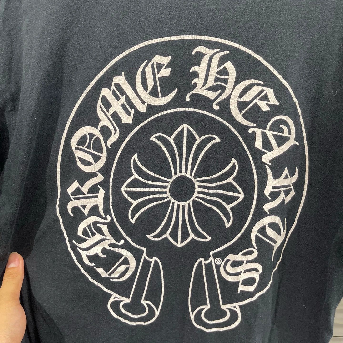 Chrome Hearts Chrome Hearts Back Cross Short L 9/10 Print Flaw Size US L / EU 52-54 / 3 - 6 Thumbnail