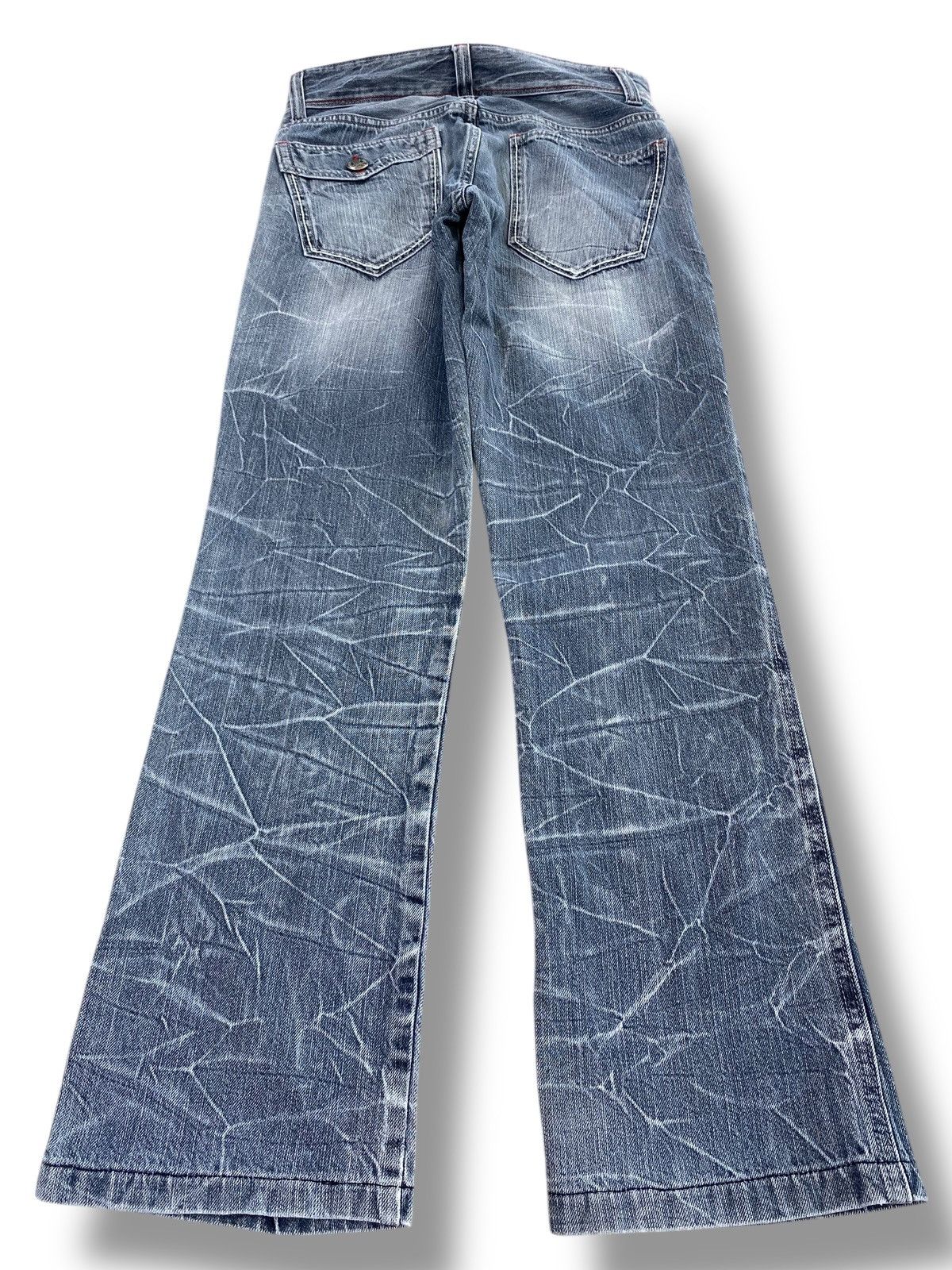 Other Jack Serika Brand Thunder Wash Style Distressed Jeans Size US 28 / EU 44 - 3 Thumbnail