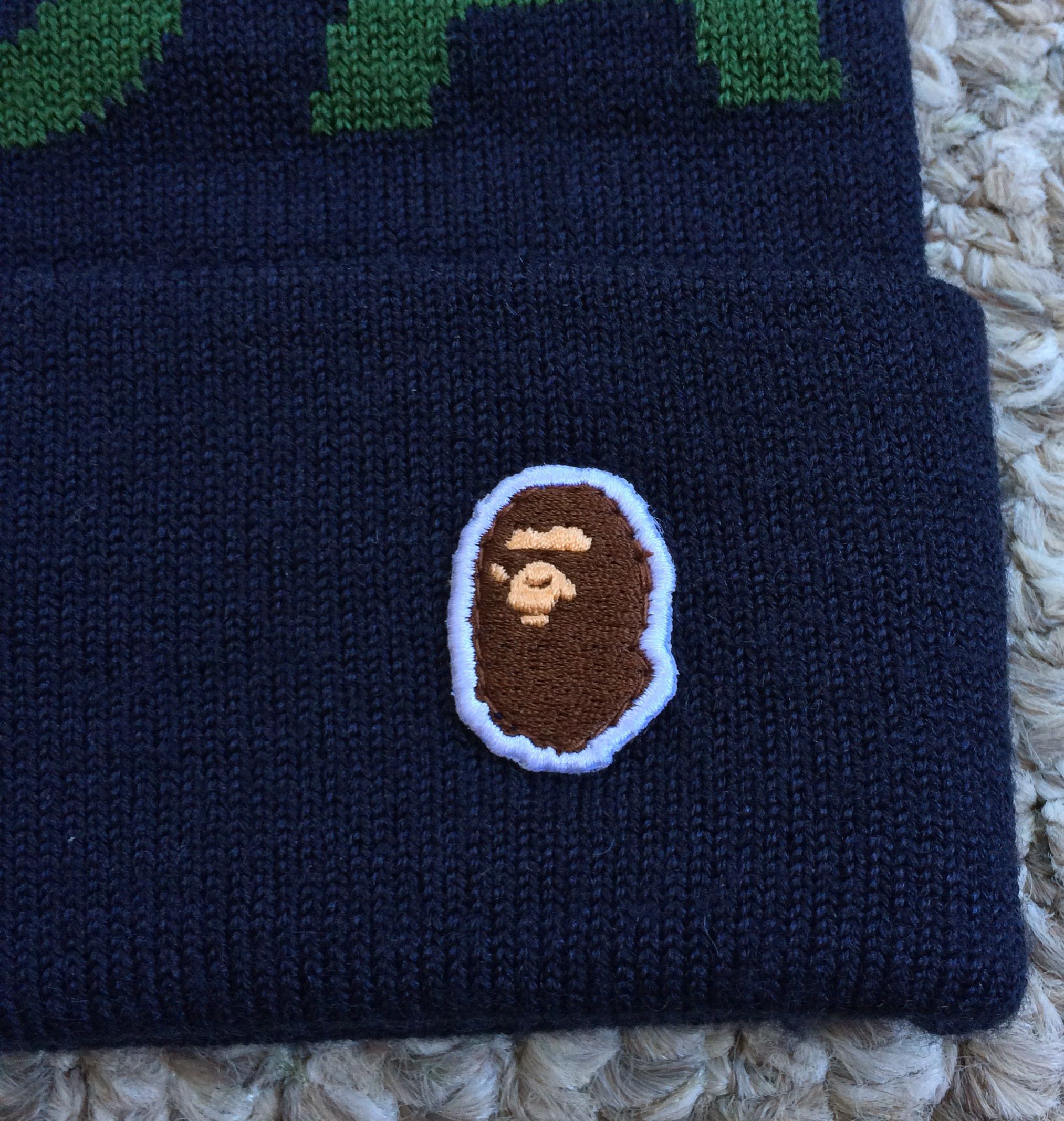 Bape NEW Bape SAMPLE Embroidered Logo Beanie Size ONE SIZE - 2 Thumbnail