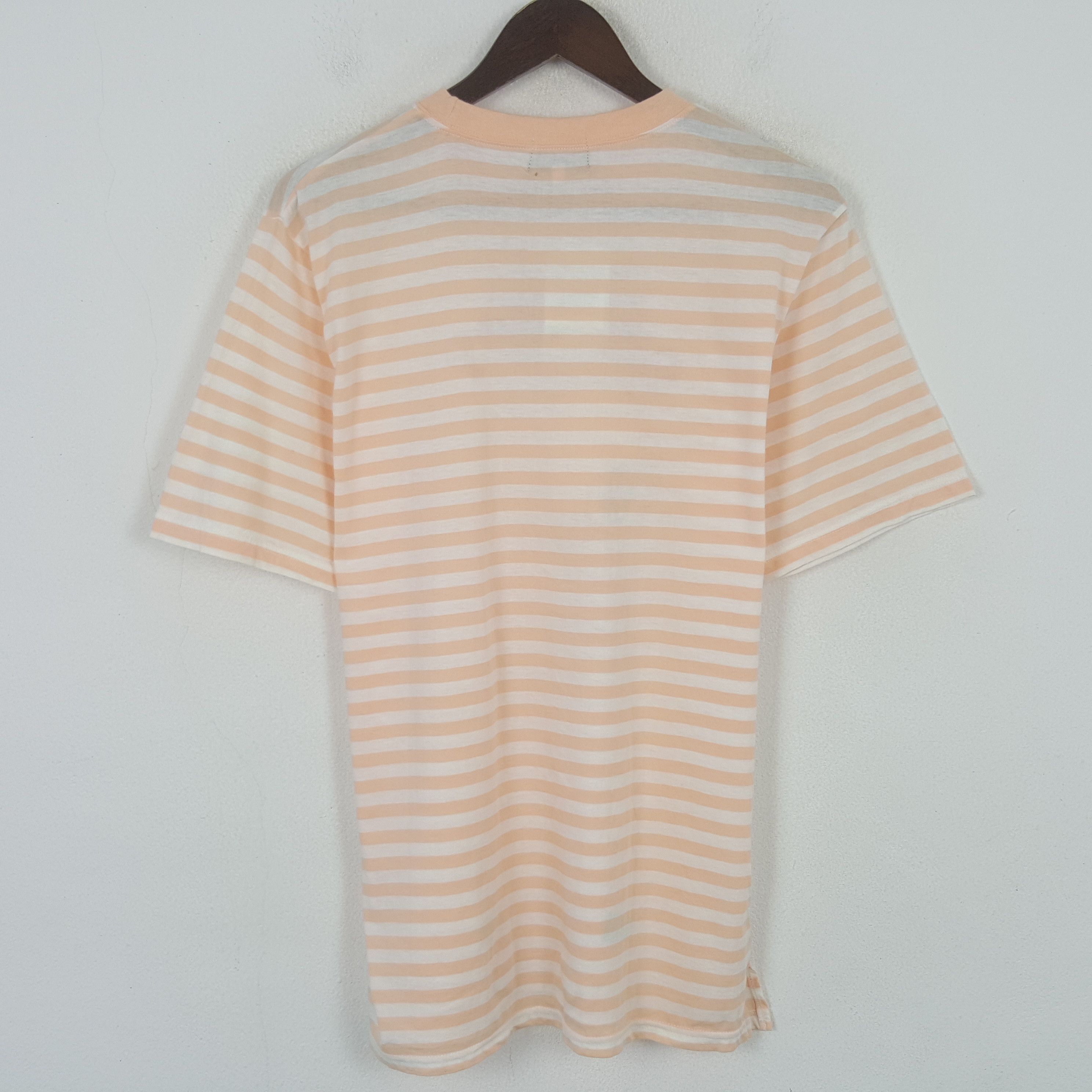 Japanese Brand Vintage Snoopy Striped Tshirt Size US L / EU 52-54 / 3 - 3 Thumbnail