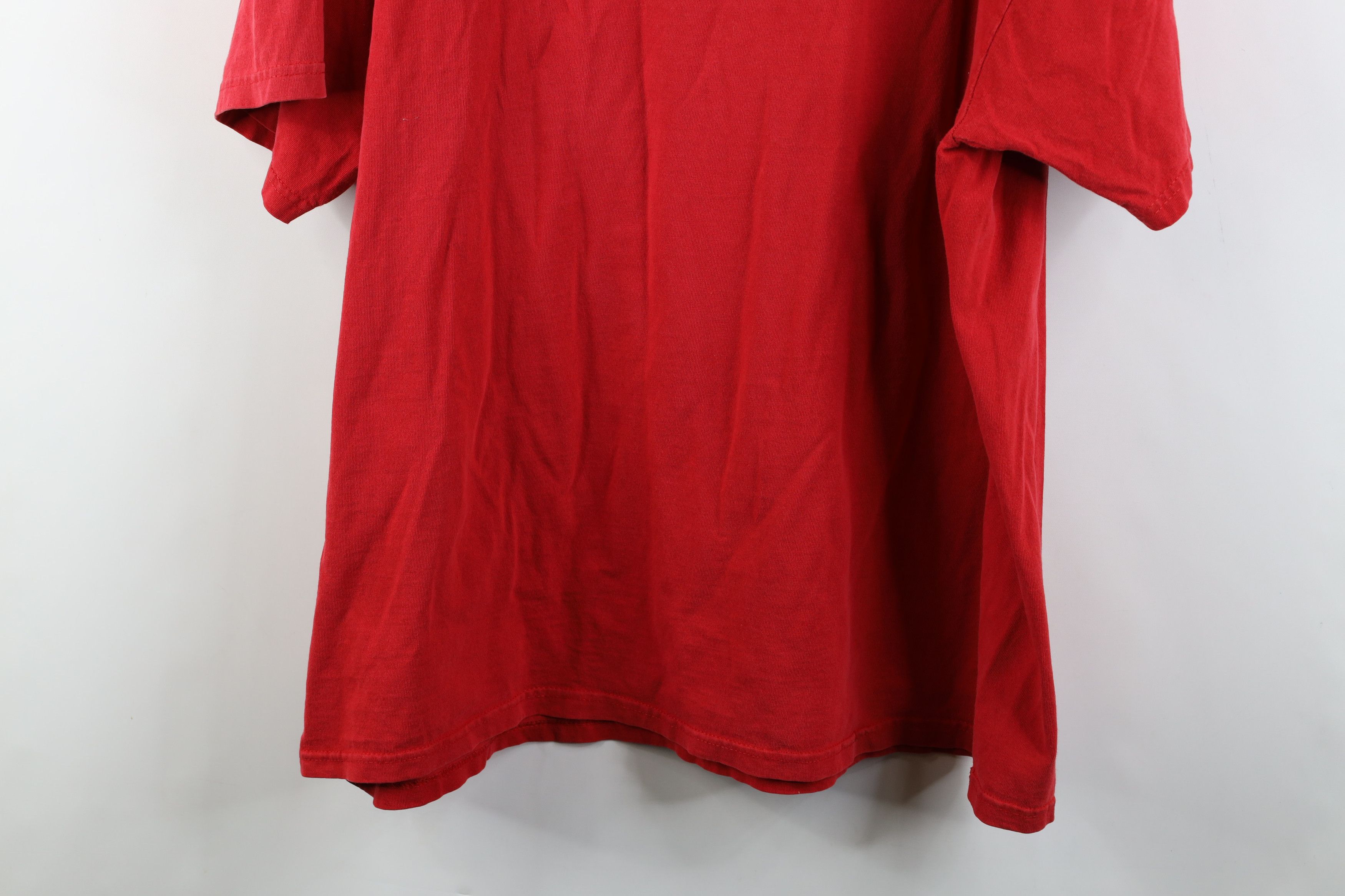 Vintage Vintage 90s Spell Out Ohio State University T-Shirt Red Size US XL / EU 56 / 4 - 13 Thumbnail