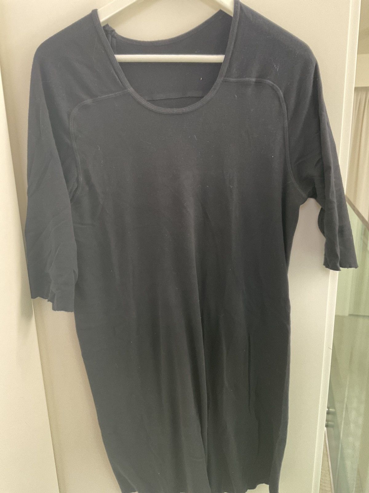 image of Boris Bidjan Saberi Cotton T Shirt in Black, Men's (Size Medium)