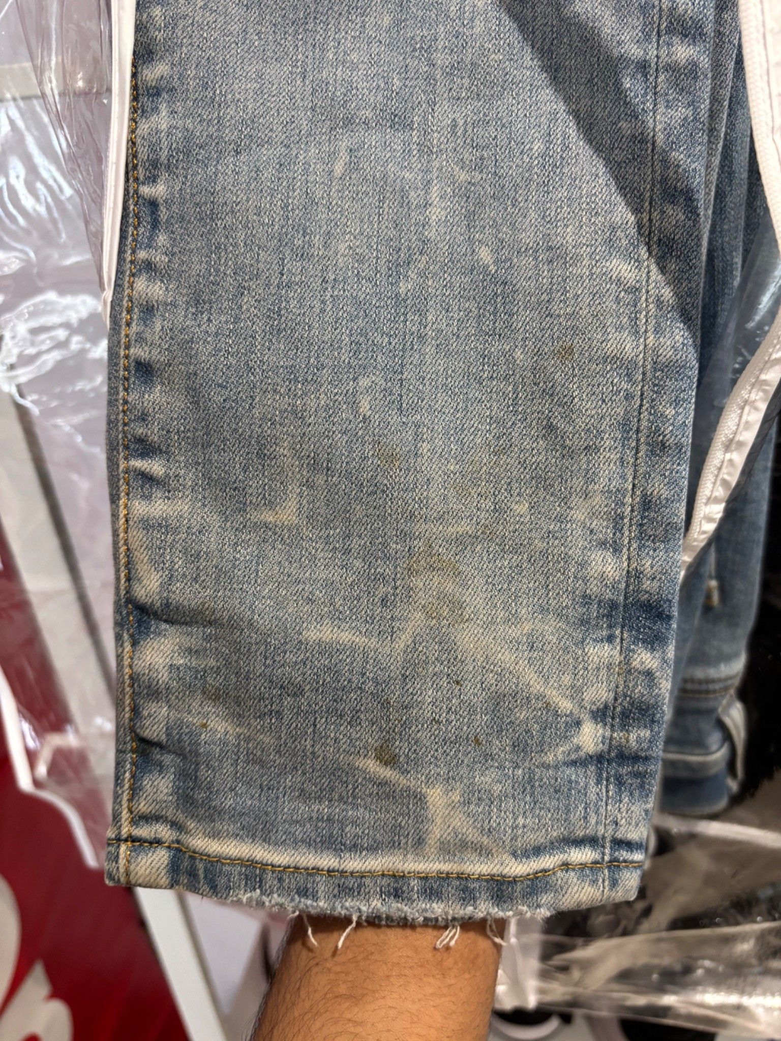 Amiri Amiri Core Applique Denim Jeans Clay Indigo Size US 32 / EU 48 - 3 Thumbnail