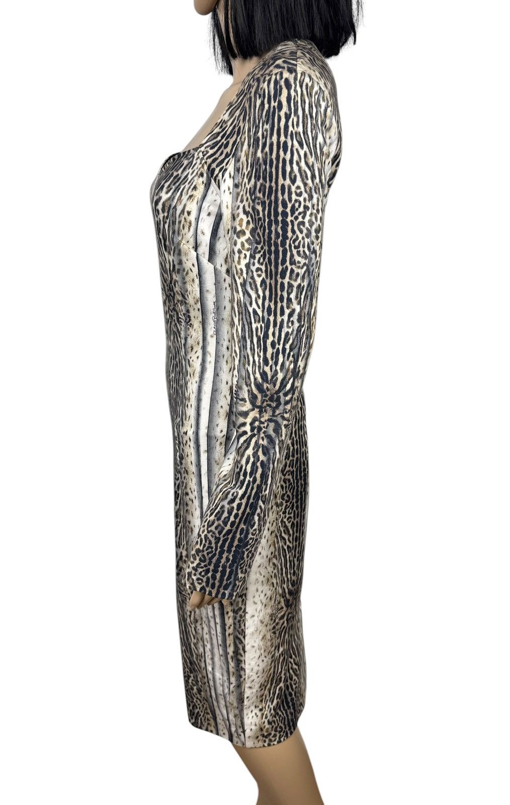 Cavalli Class × Roberto Cavalli Roberto Cavalli Class Dress Animal Print Knee Length IT44 Size M / US 6-8 / IT 42-44 - 8 Thumbnail