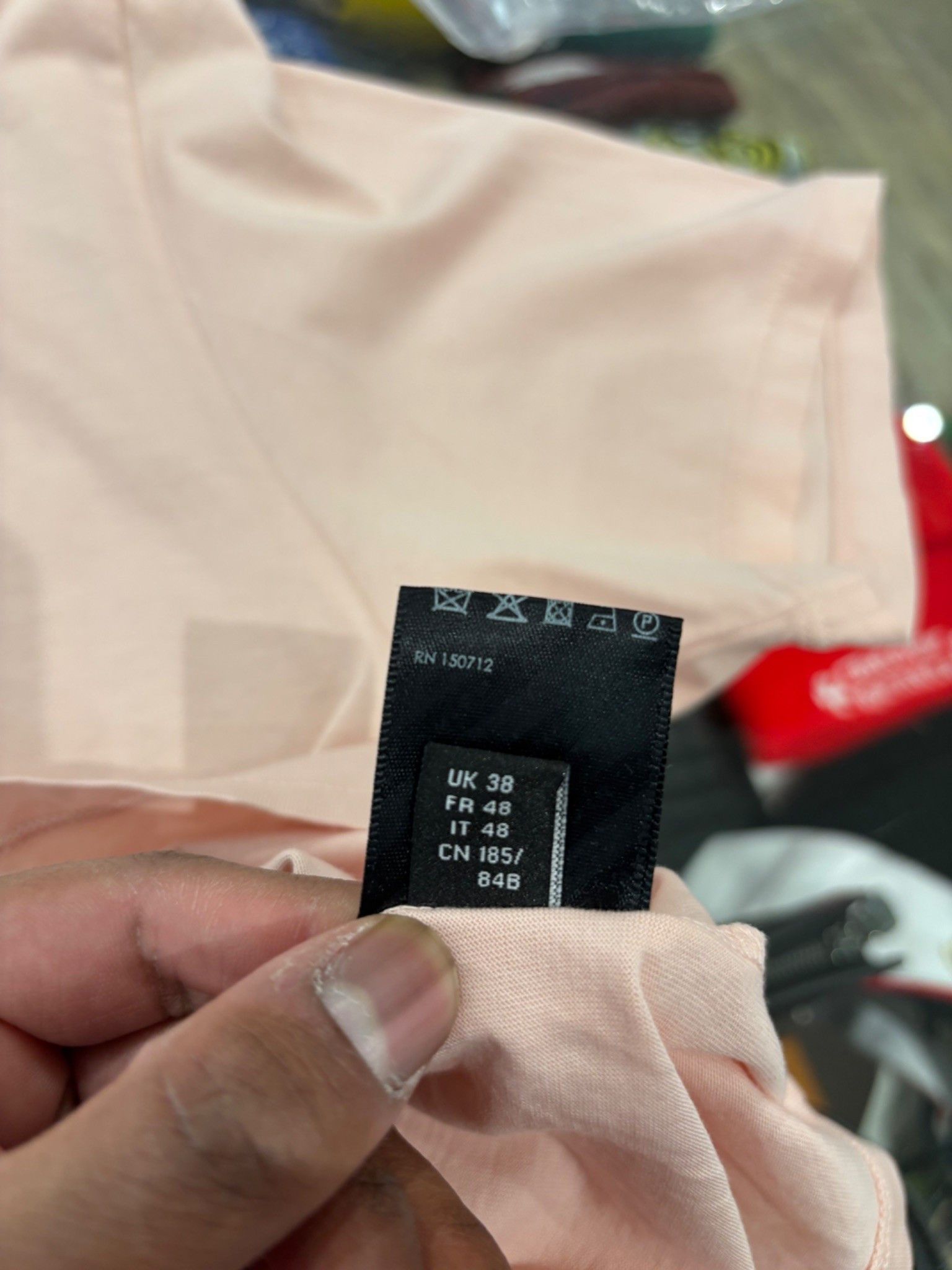 Amiri Amiri Jersey Shirt Pink Size US M / EU 48-50 / 2 - 7 Thumbnail