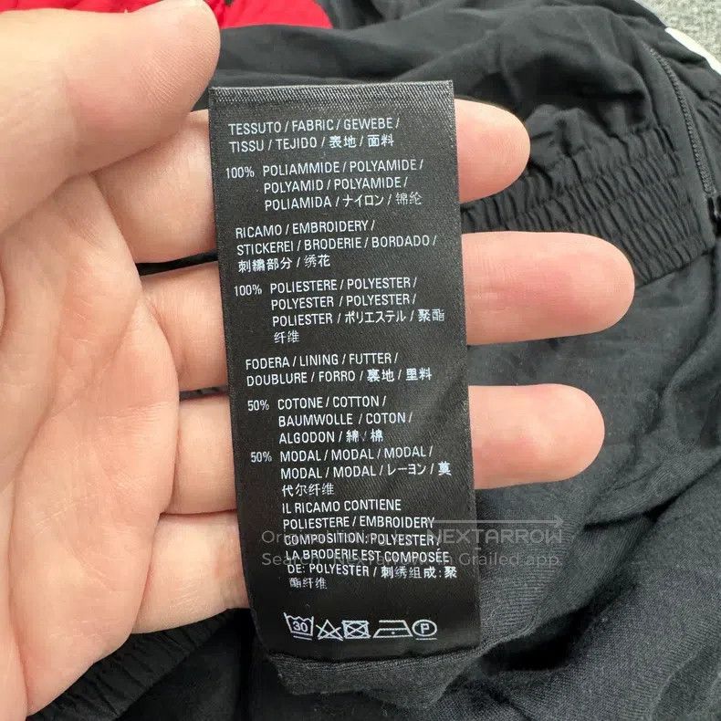 Balenciaga Balenciaga Black and red color-block school uniform jacket Size US S / EU 44-46 / 1 - 4 Thumbnail