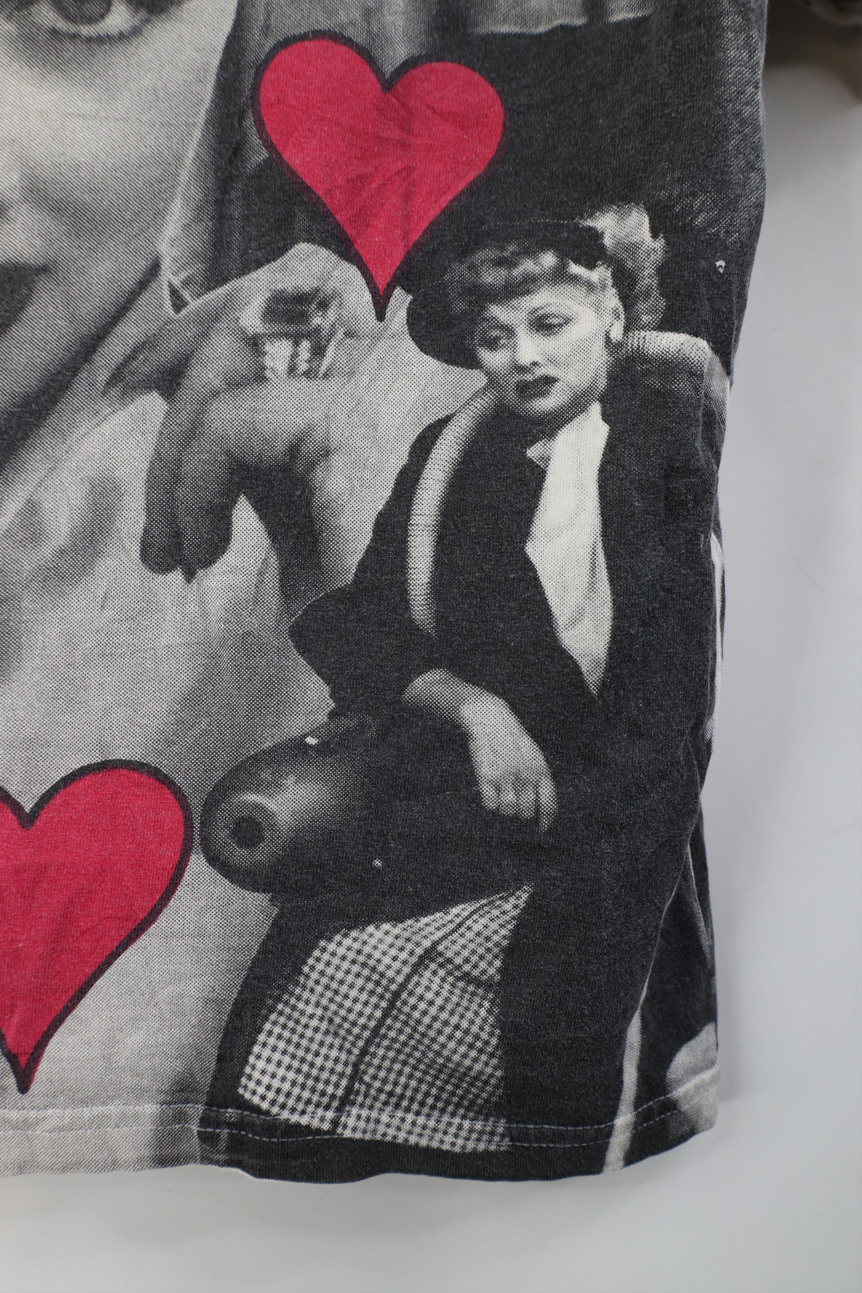 Vintage Vintage 90s I Love Lucy All Over Print Short Sleeve T-Shirt Size US L / EU 52-54 / 3 - 6 Thumbnail