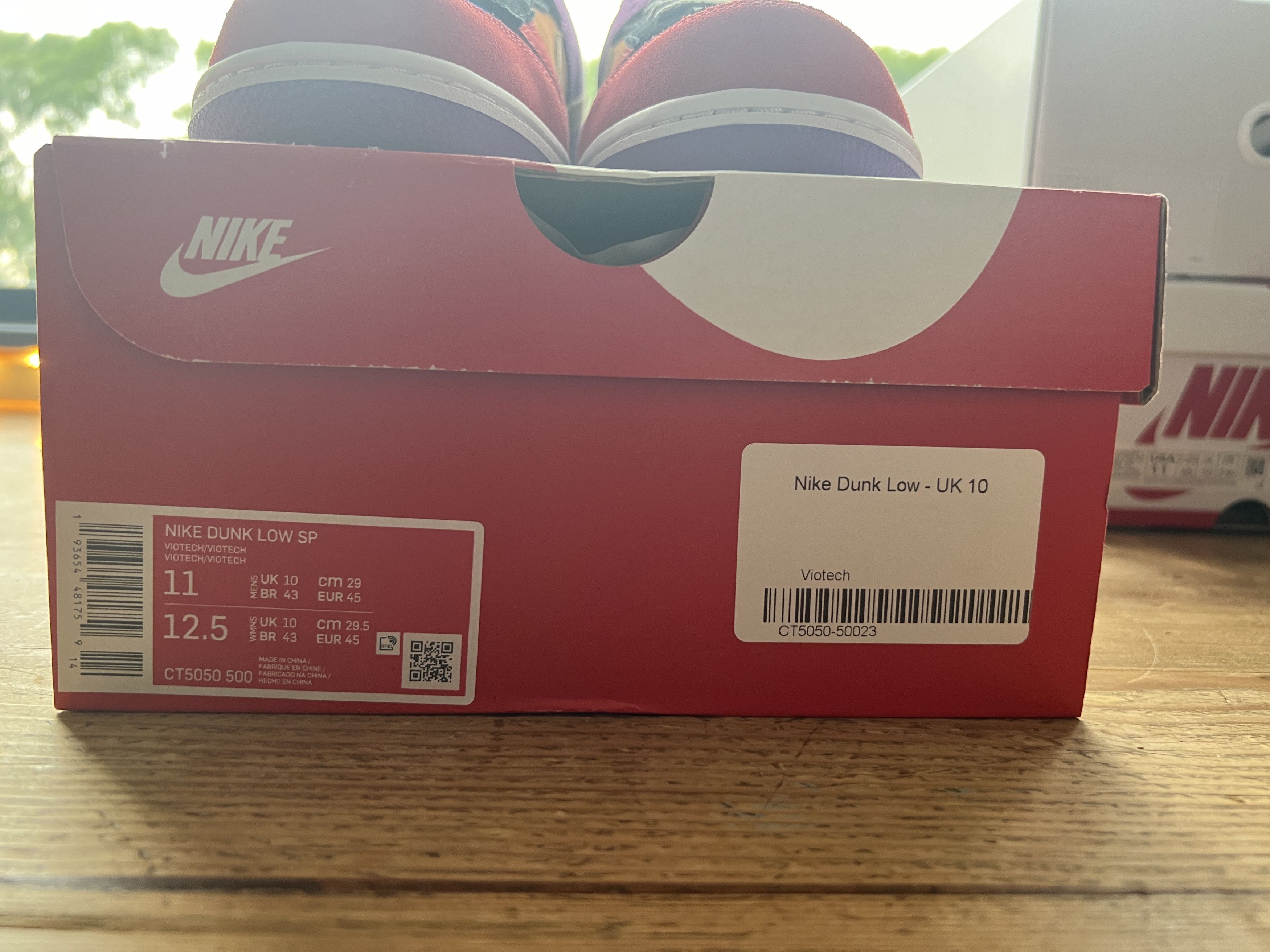 Nike Nike Dunk Low Viotech (2019) Size US 11 / EU 44 - 3 Thumbnail
