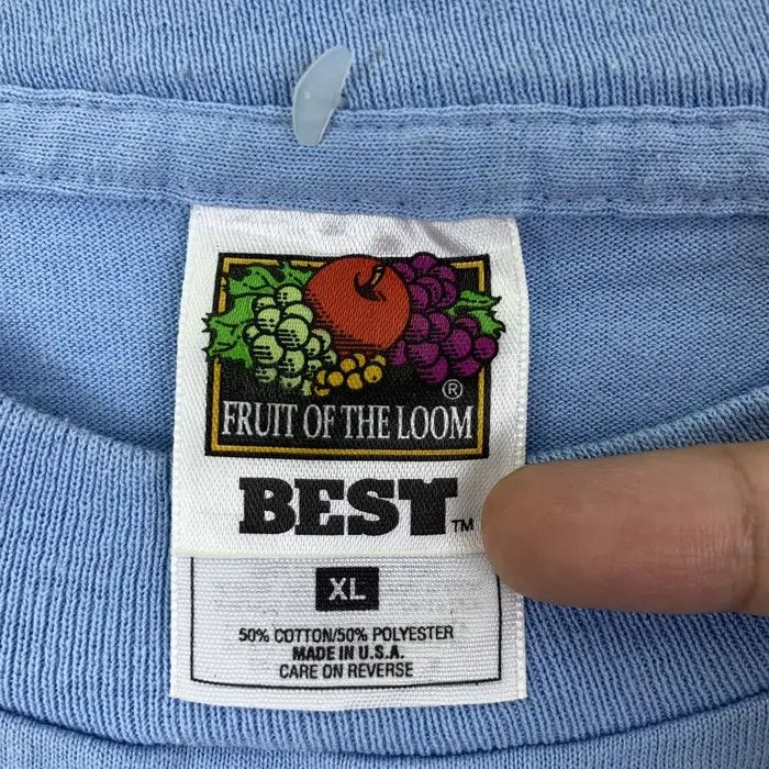 Fruit Of The Loom Vintage 1996 YMCA STALLION Randolph County Tee Shirt Size US XL / EU 56 / 4 - 8 Thumbnail