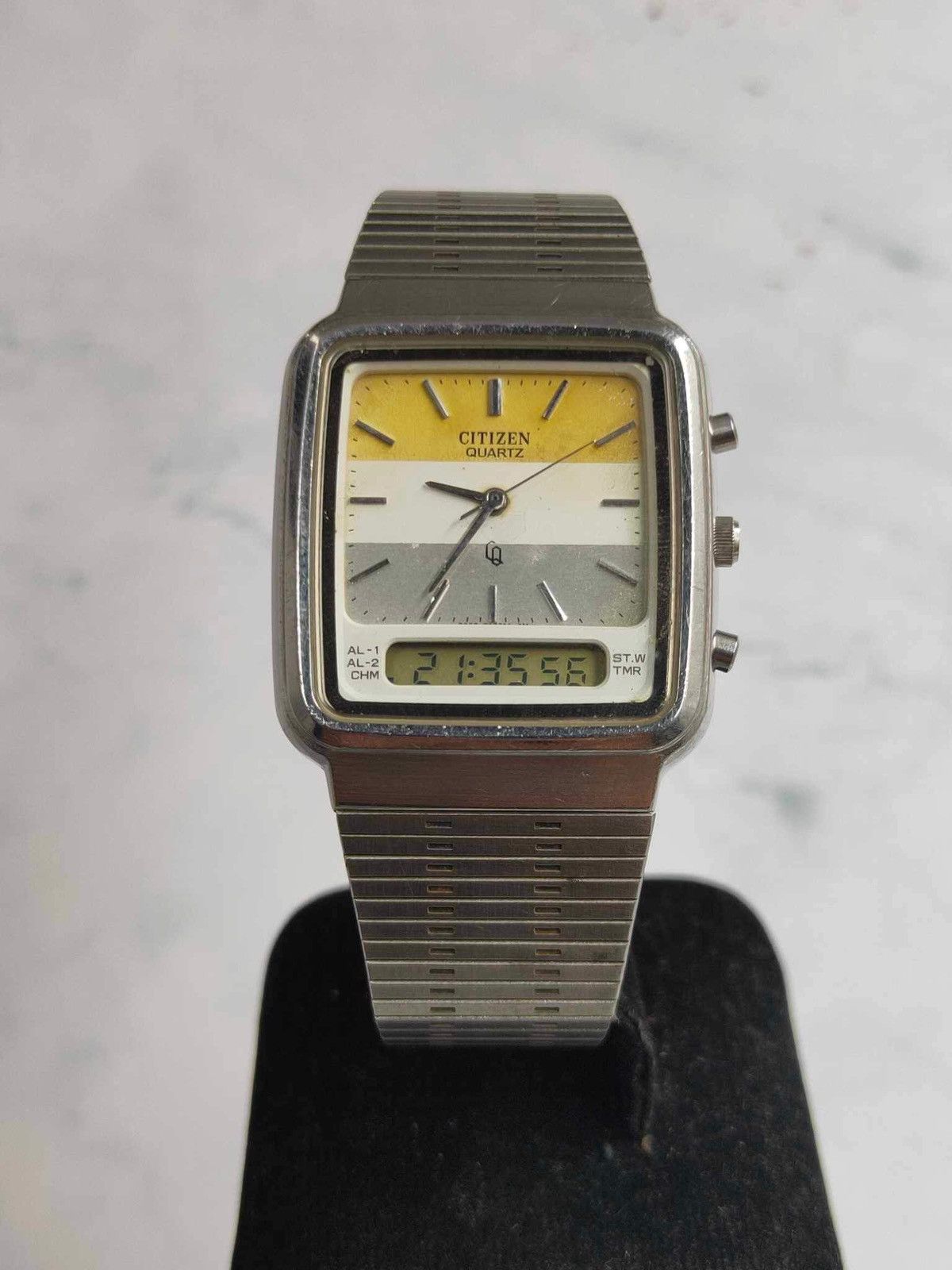 Citizen × Vintage Vintage CITIZEN 8952-S04816 Ana/Digi Japan Men's