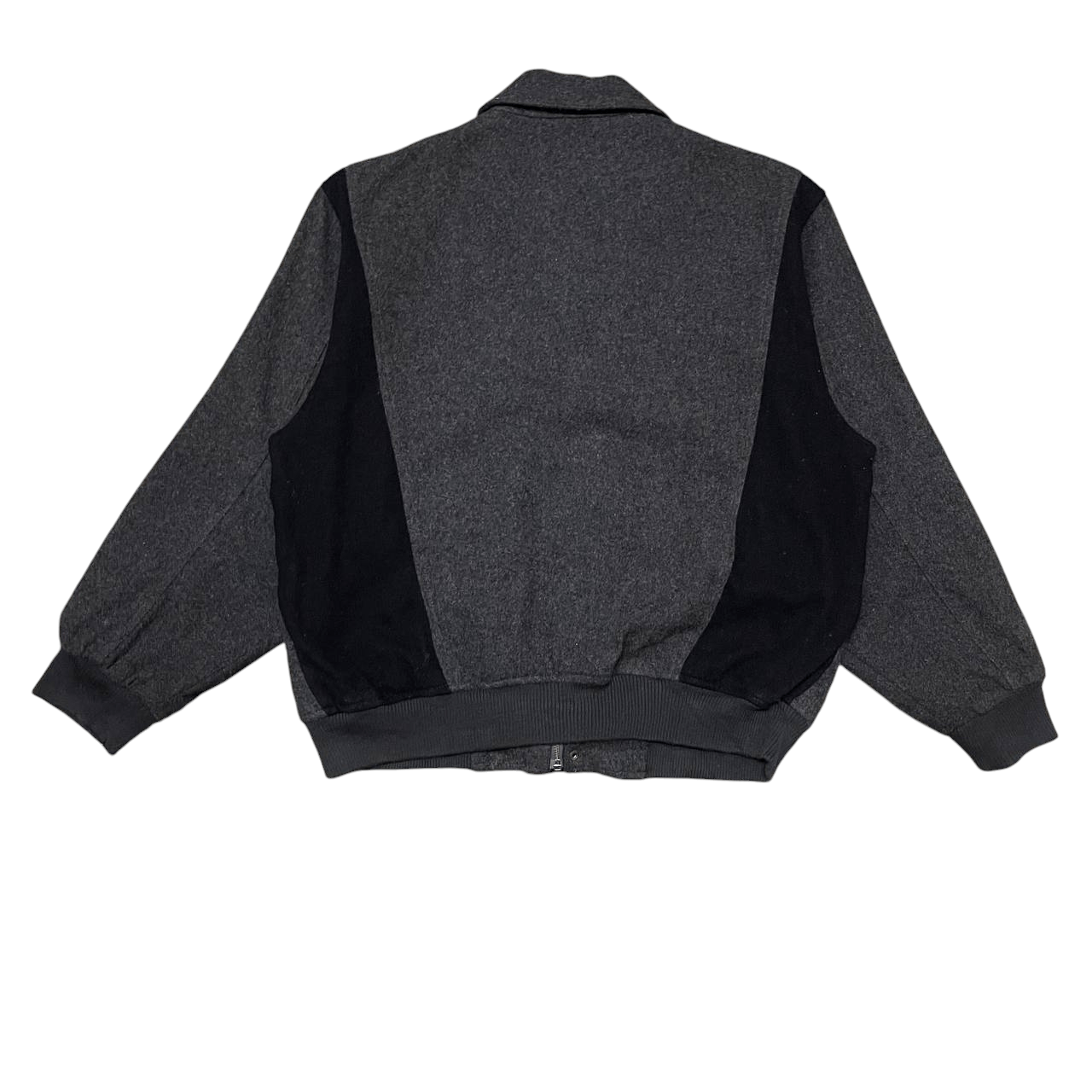 Issey Miyake Vintage Sun Ralamie Wool Bomber Jacket Issey Miyake Size US L / EU 52-54 / 3 - 13 Thumbnail