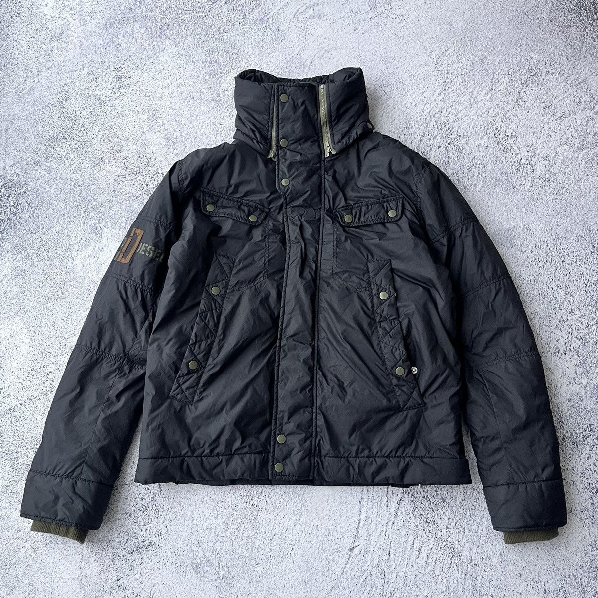 Designer × Diesel Diesel nylon jacket sreatwear vintage Size US XL / EU 56 / 4 - 1 Thumbnail