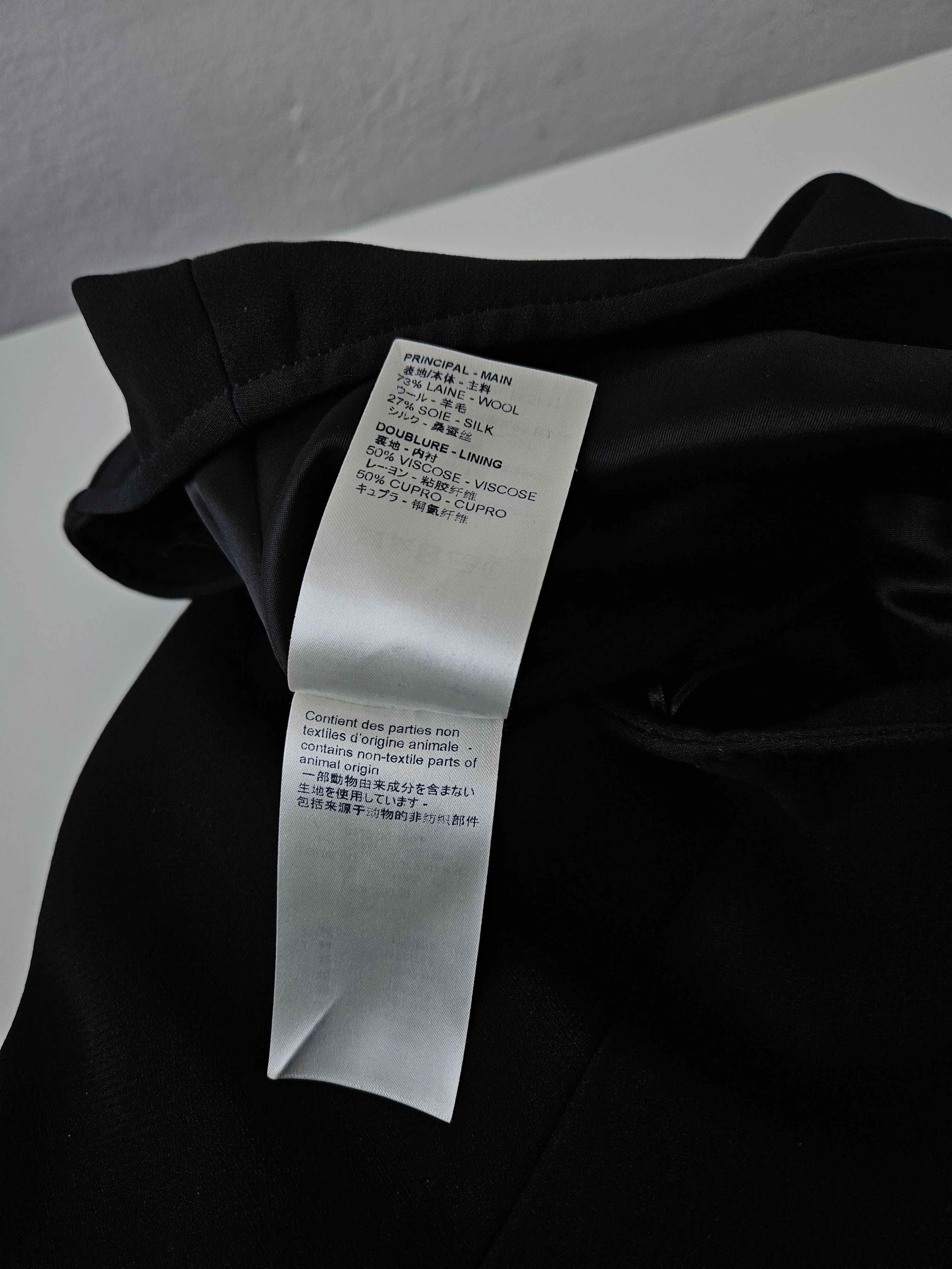 Louis Vuitton Louis Vuitton buttoned wool and silk mini skirt Size 26" / US 2 / IT 38 - 19 Thumbnail