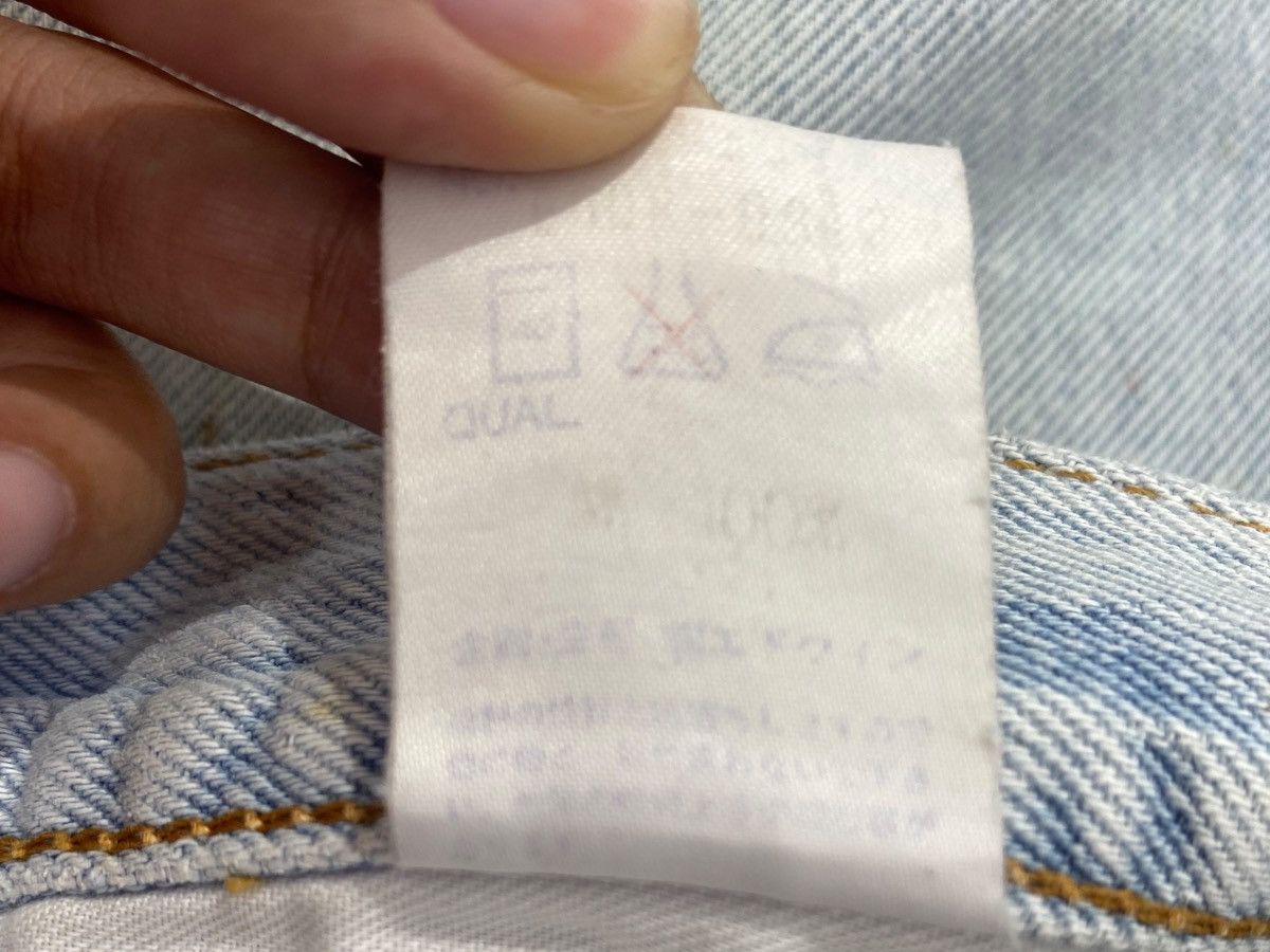 Edwin Edwin Brand Faded Light Wash Style Straight Cut Jeans Size US 30 / EU 46 - 13 Thumbnail