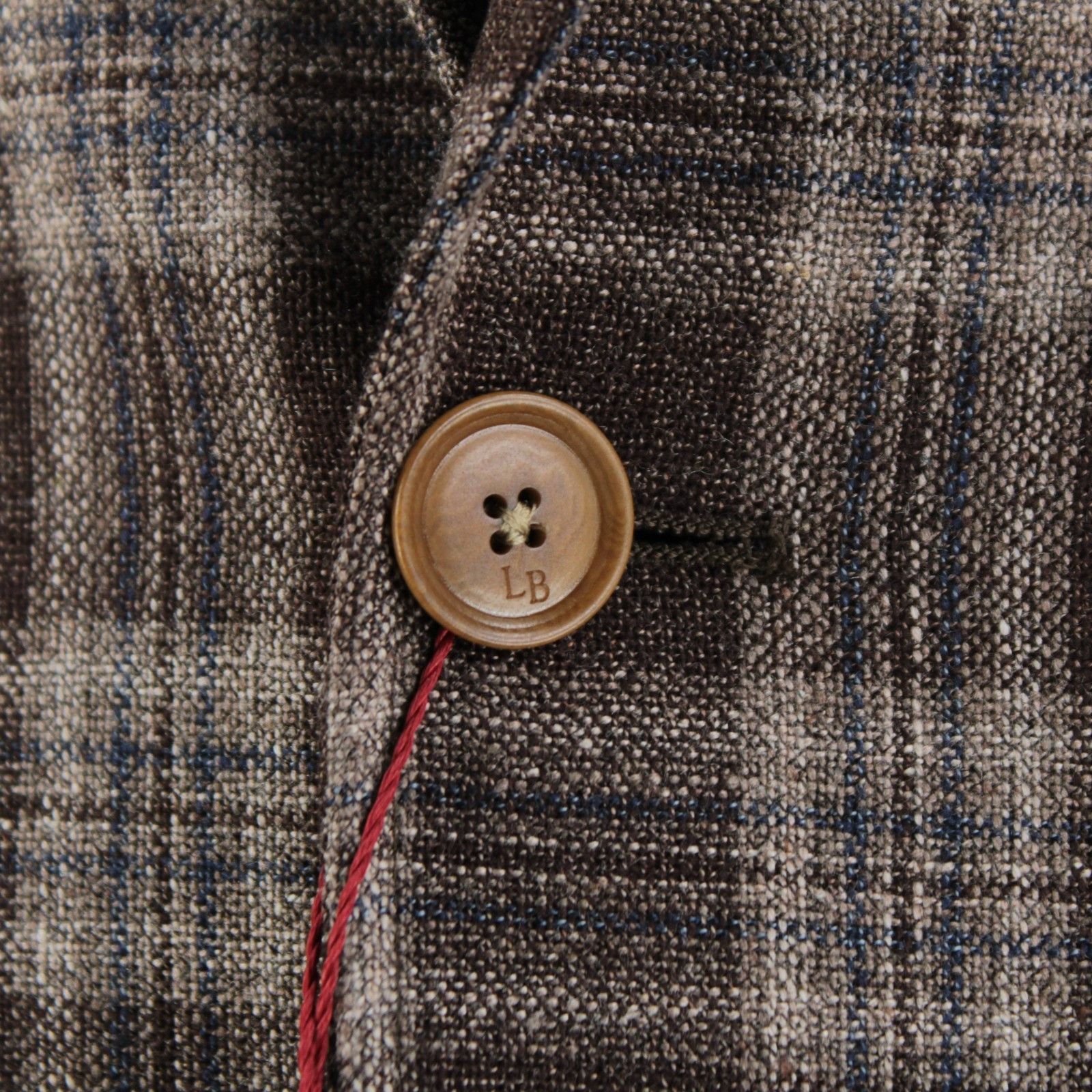 Luciano Barbera Luciano Barbera Sport Coat Size 44 US in Brown Size 44R - 2 Thumbnail