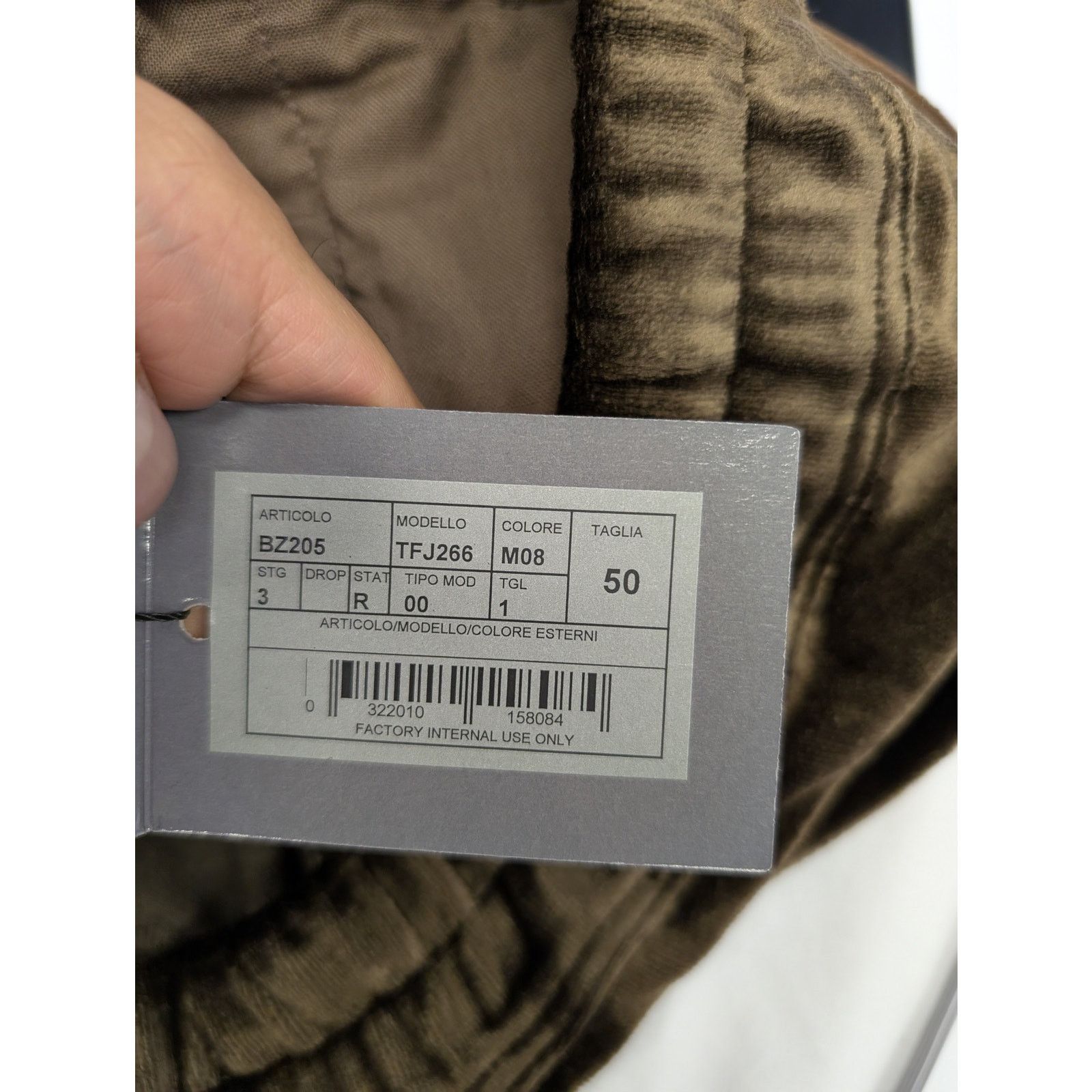 Tom Ford o1rshd1 Cut and Swen Trouser Sweatpants / Joggers in Brown Size US 34 / EU 50 - 19 Thumbnail