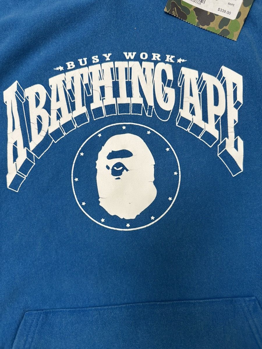 Bape Bape blue hoodie Size US XXL / EU 58 / 5 - 3 Thumbnail
