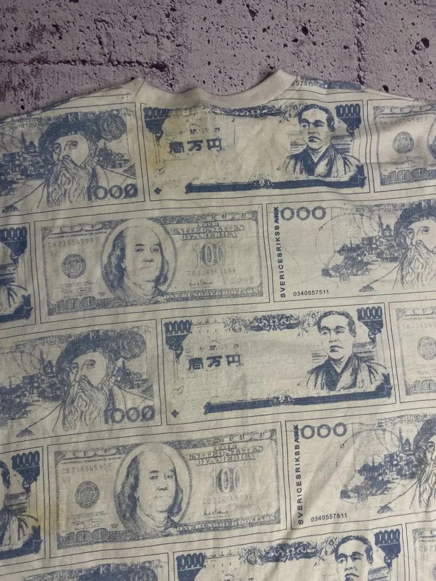 Vintage 💸Men’s Vintage T-Shirt Over Print Dollars 212 NYC Tee💸 Size US L / EU 52-54 / 3 - 8 Thumbnail